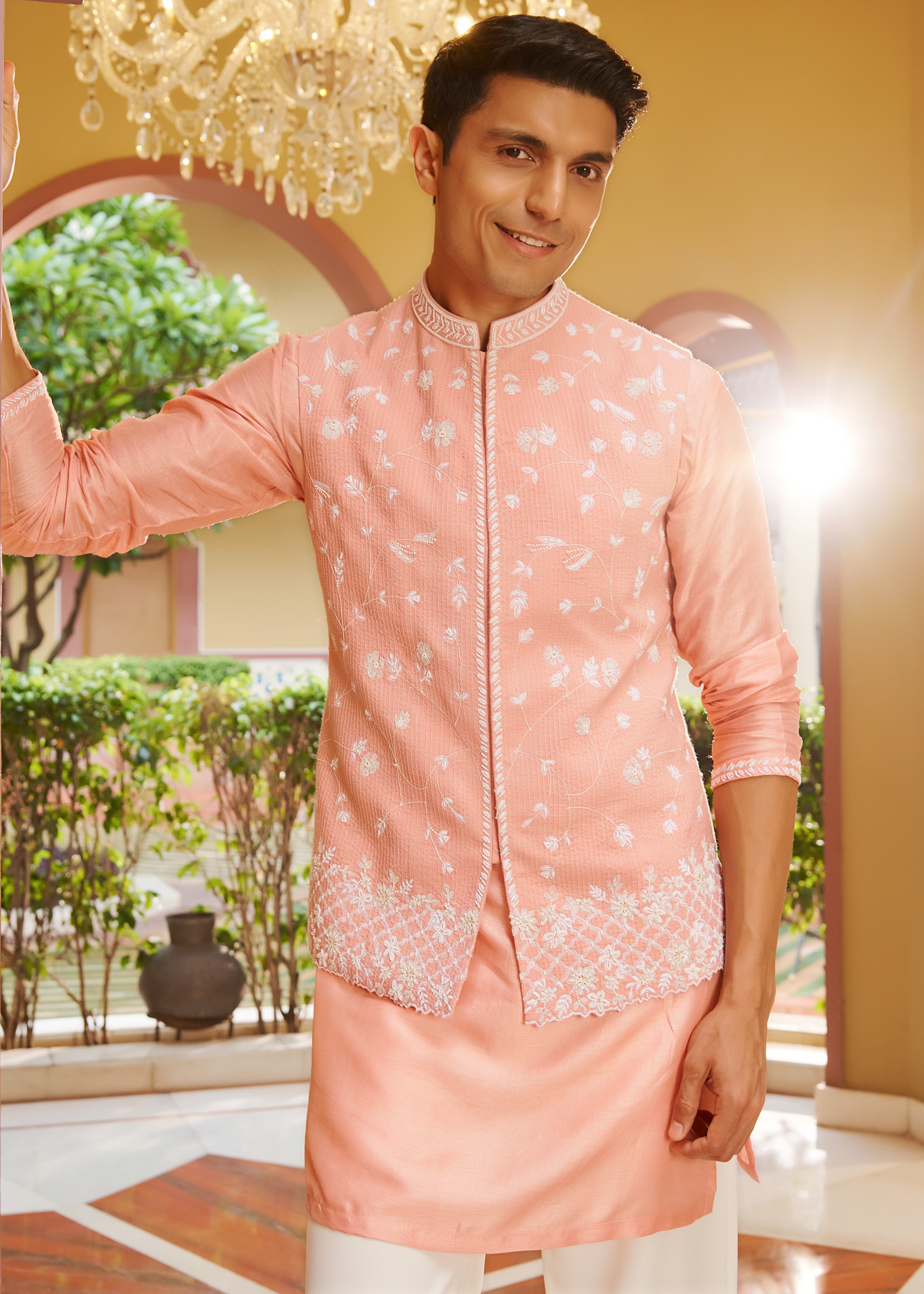 Sahiba Nehru Jacket Set
