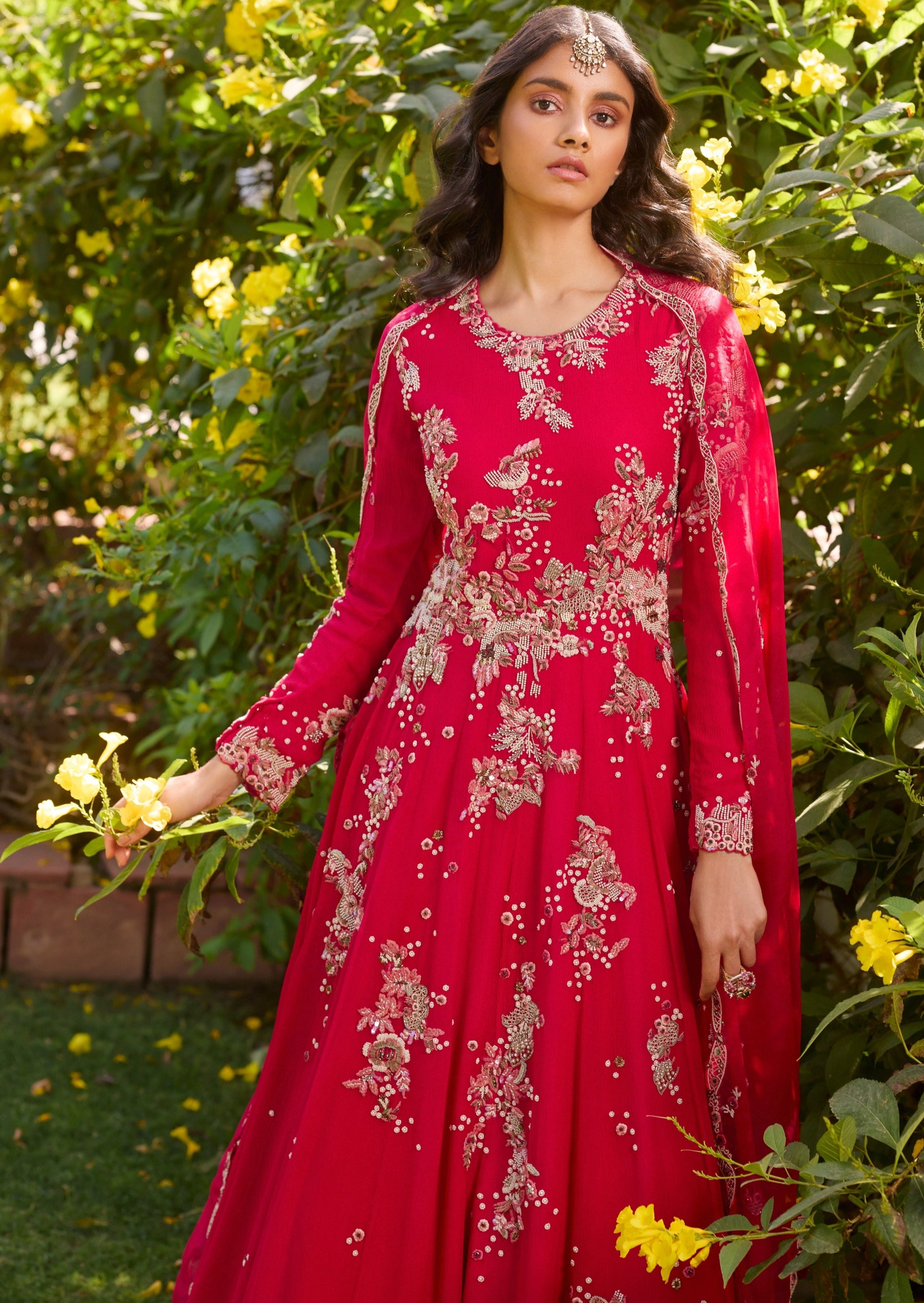 Ayelet Chiffon Anarkali