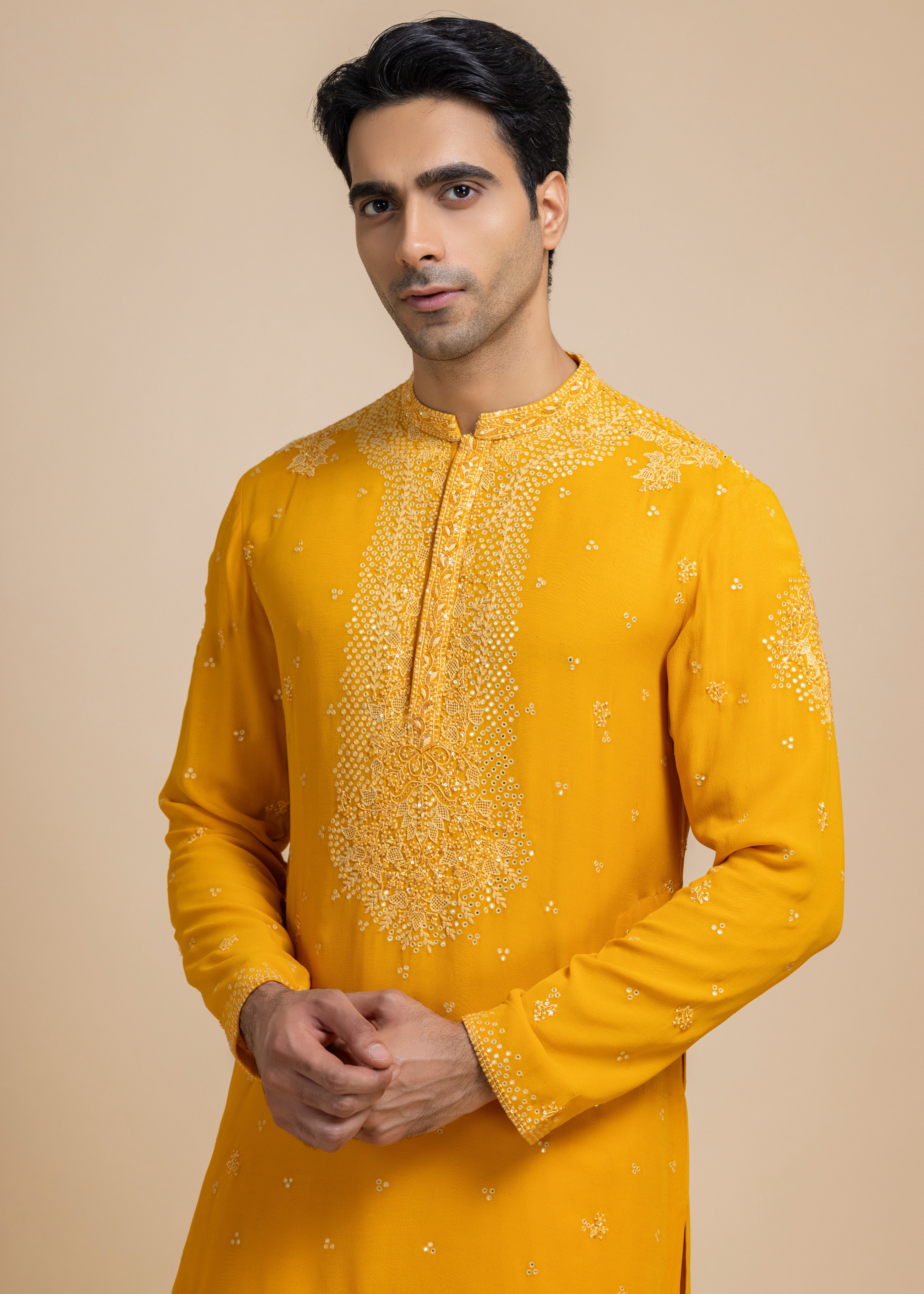 Amber Glow Kurta & Salwar Set
