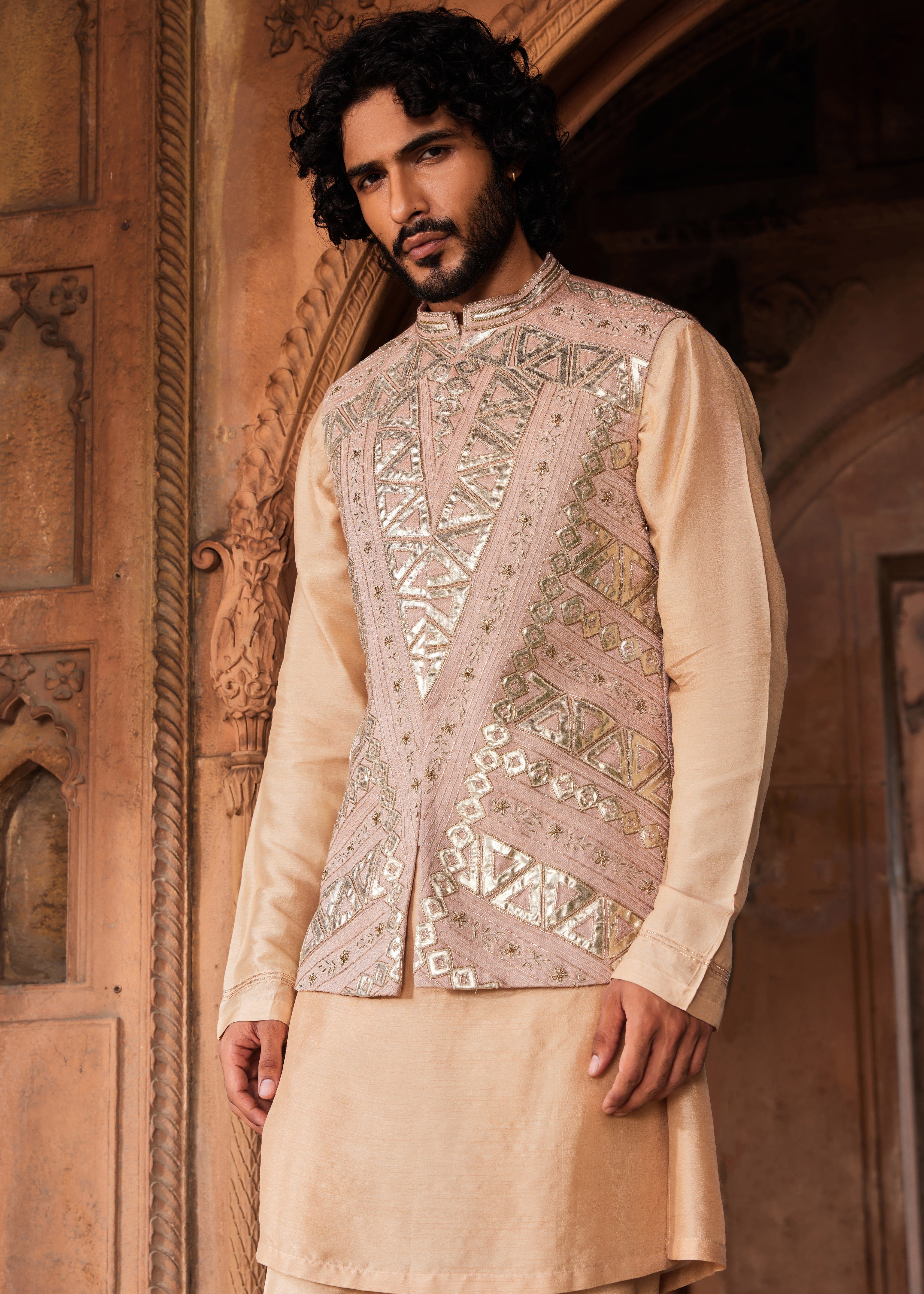 Ibaadat Nehru Jacket Set