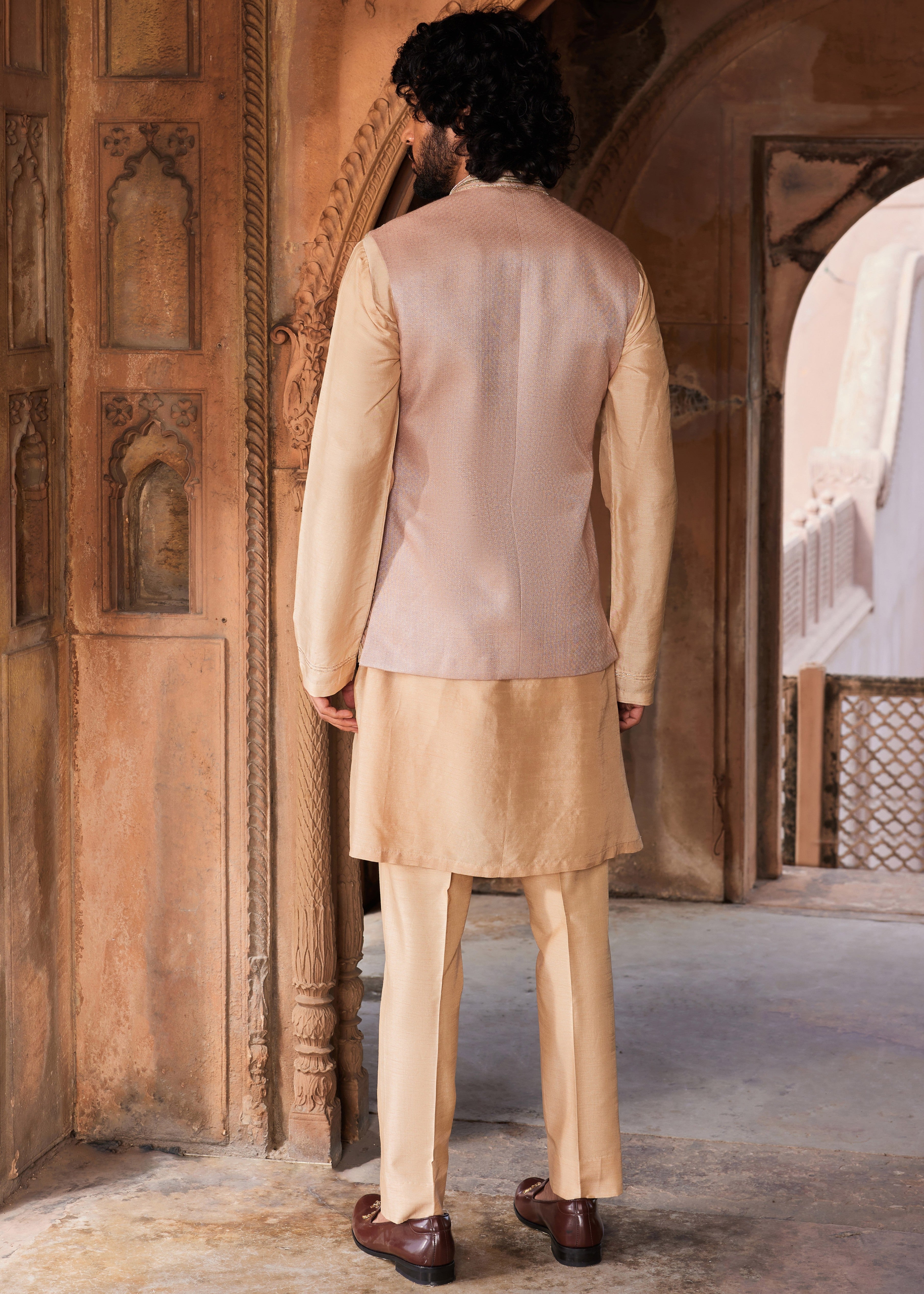 Ibaadat Nehru Jacket Set