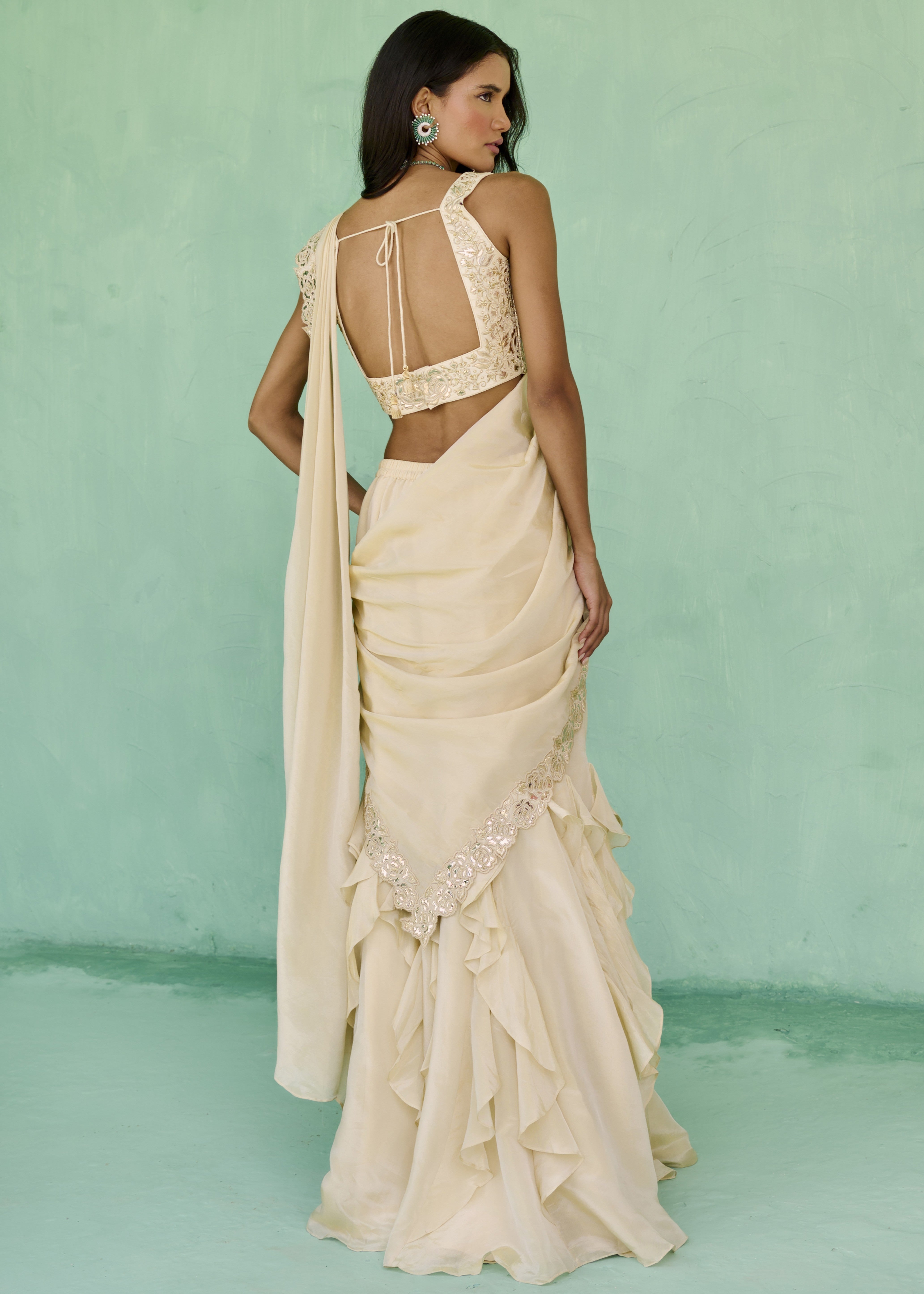 Ziya Pre-drape Sari