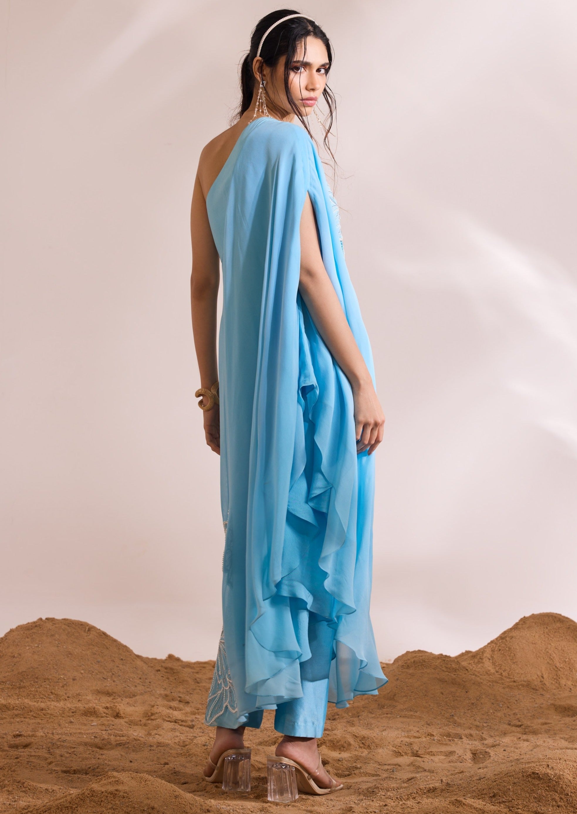 Sky Blue Talia Kurti Set