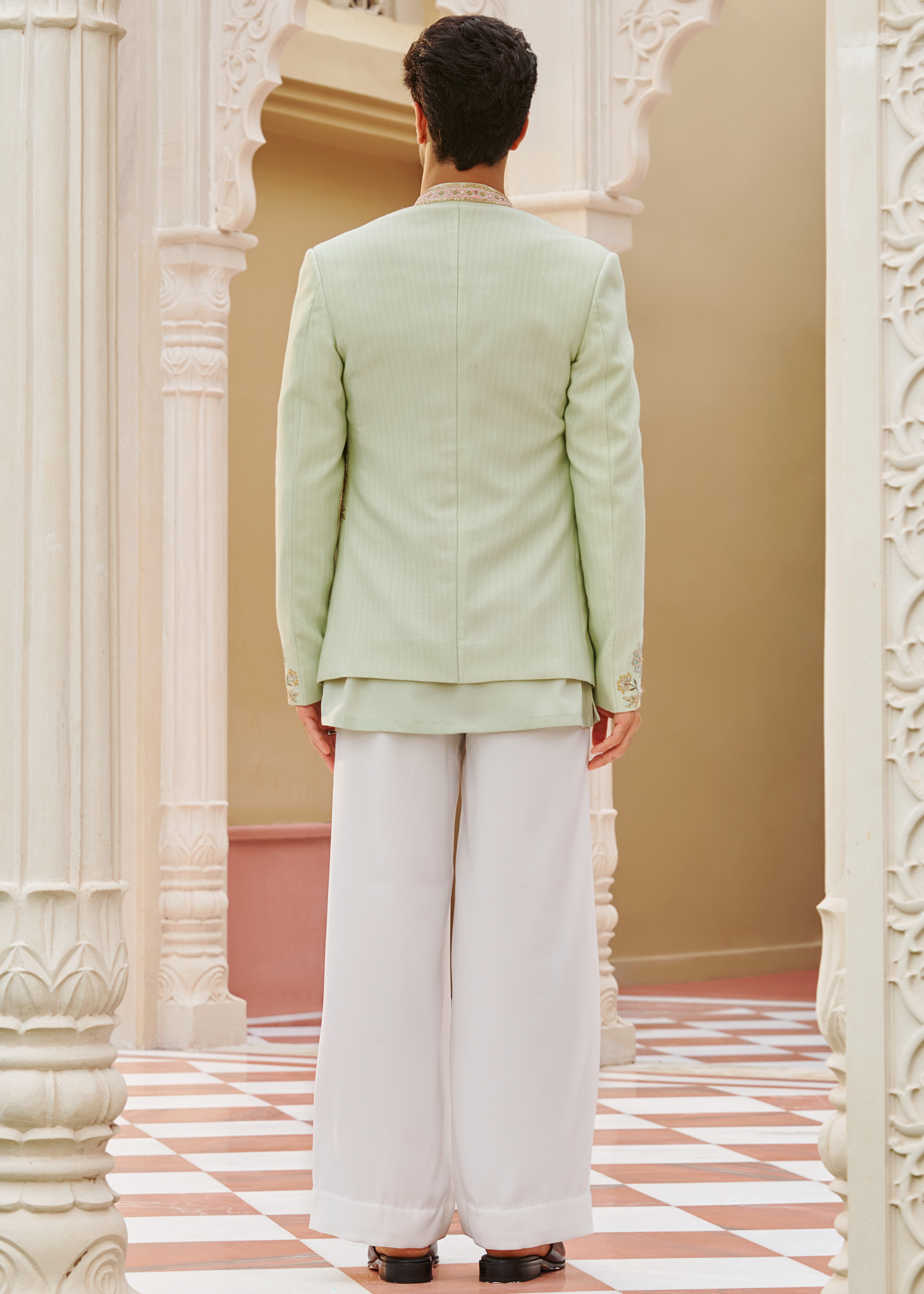 Rangeen Jacket Set