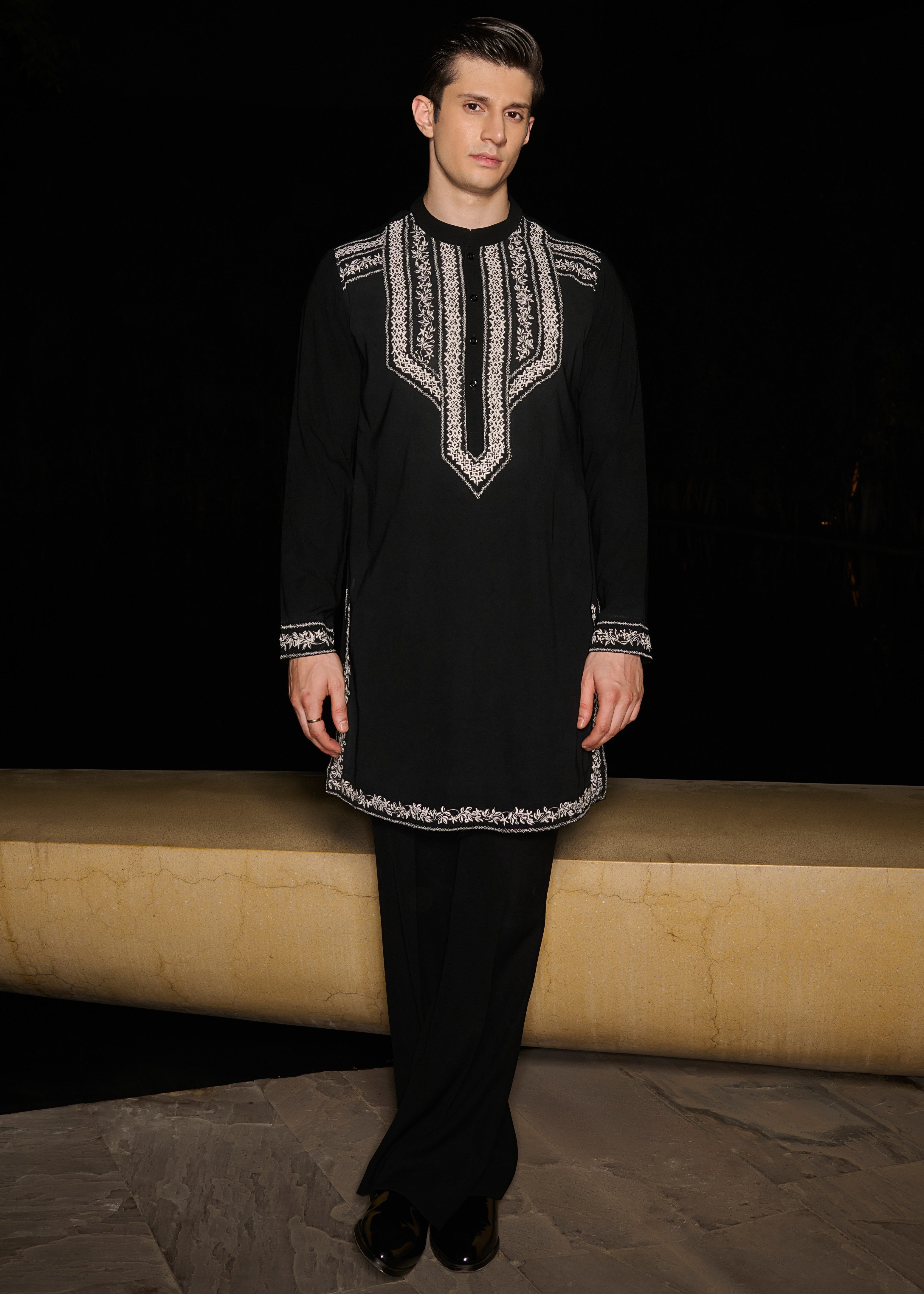 Slate Kurta Set
