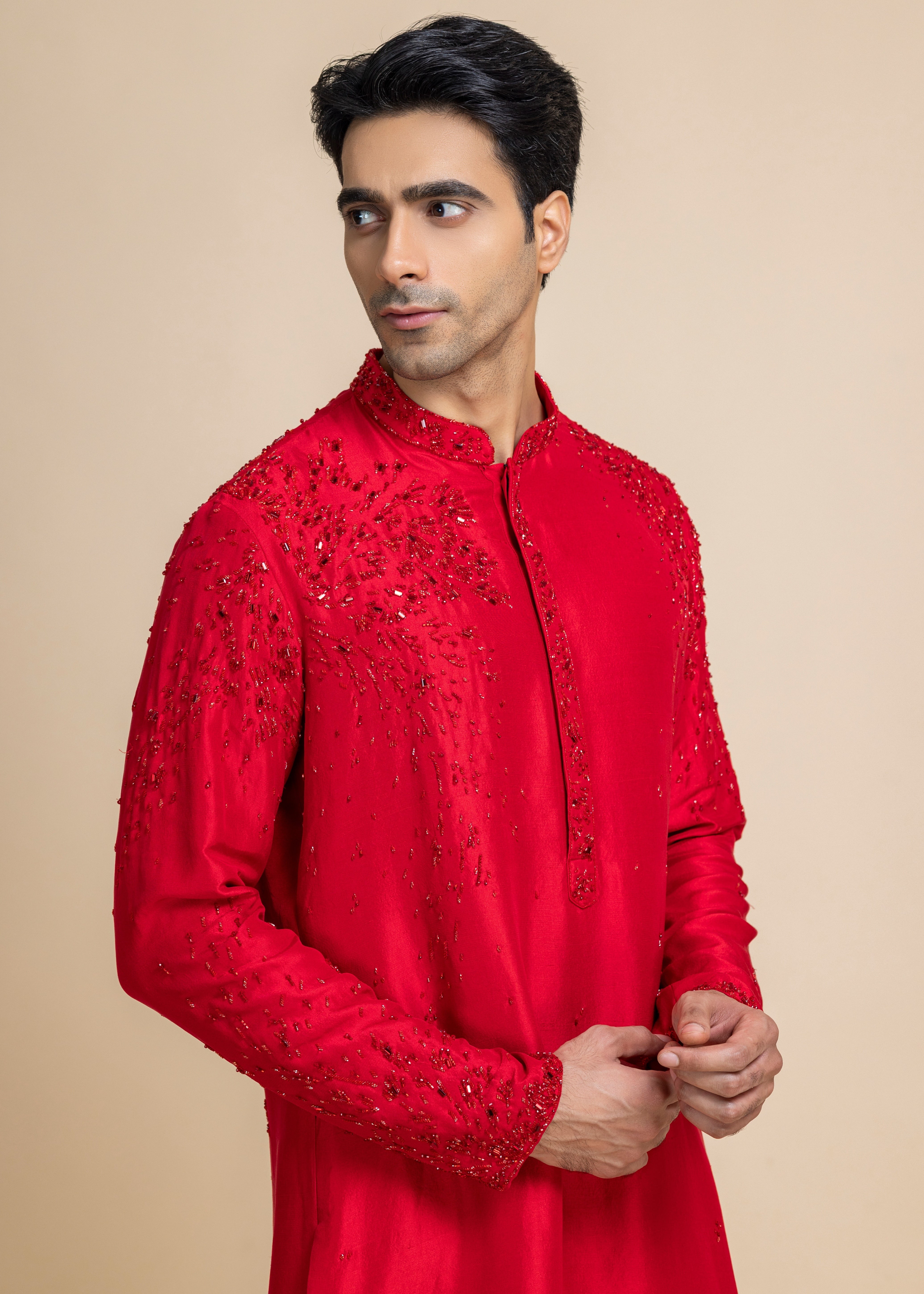 Ruby Drift Kurta & Pant Set
