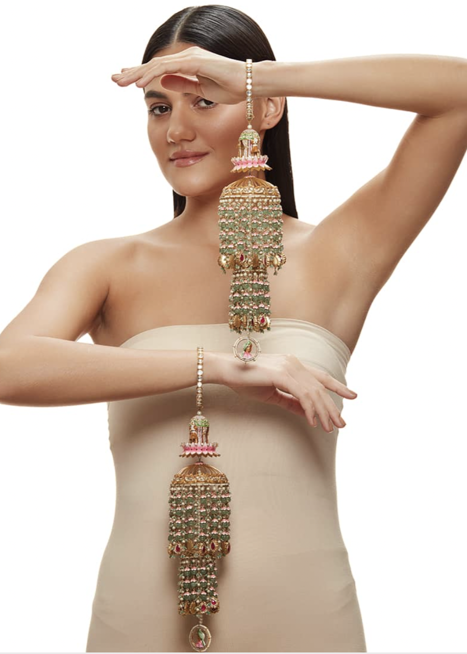 Shivika Double Jhumki Kaleeras