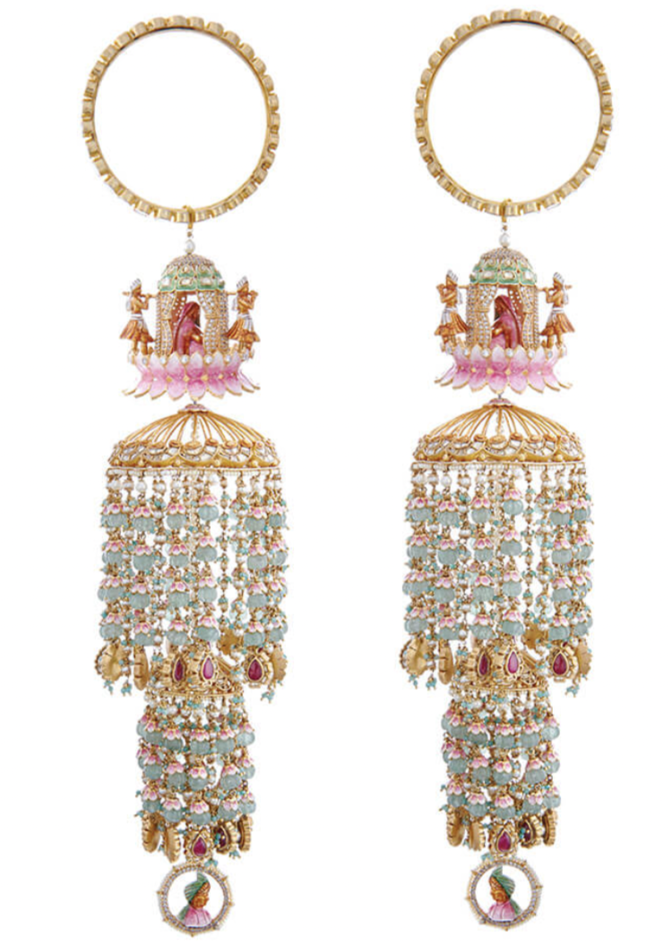 Shivika Double Jhumki Kaleeras