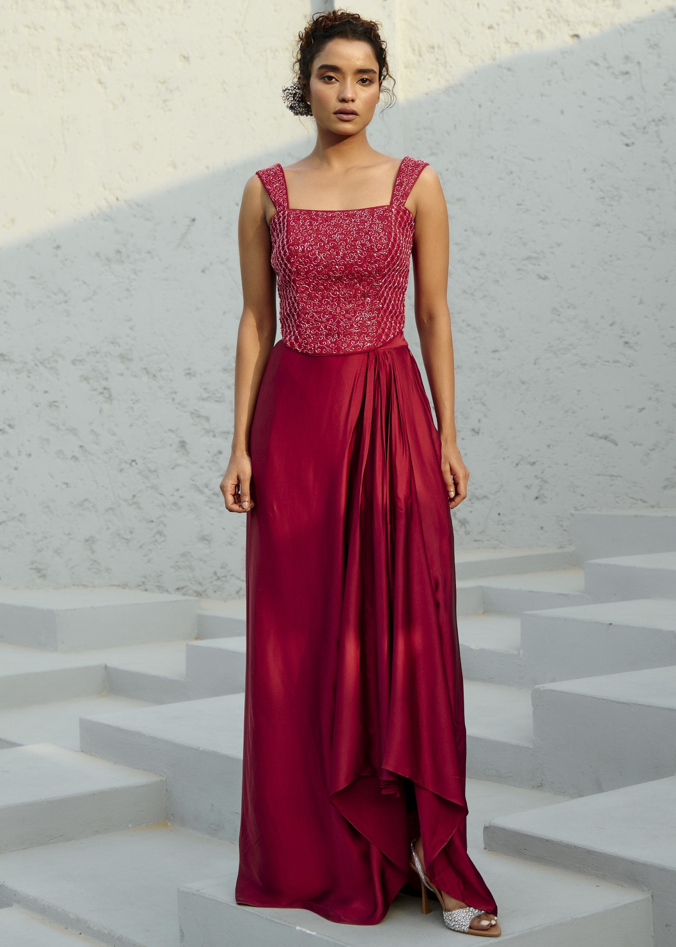 Estelle Drape Skirt