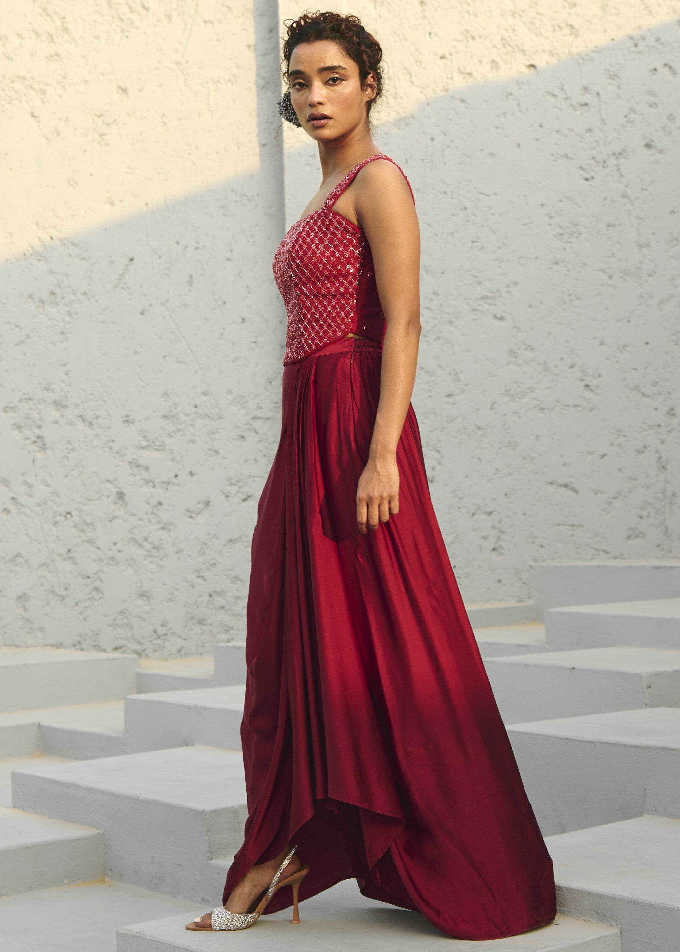 Estelle Drape Skirt