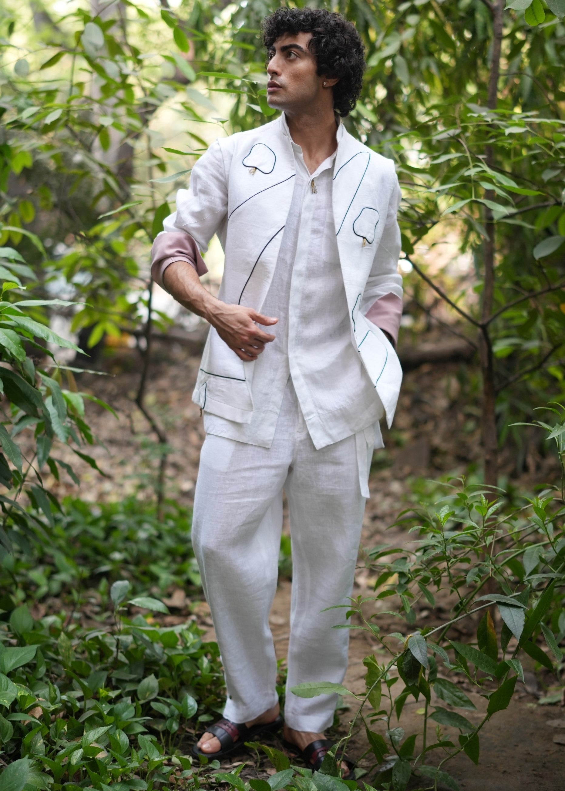 White Allay Shacket Set