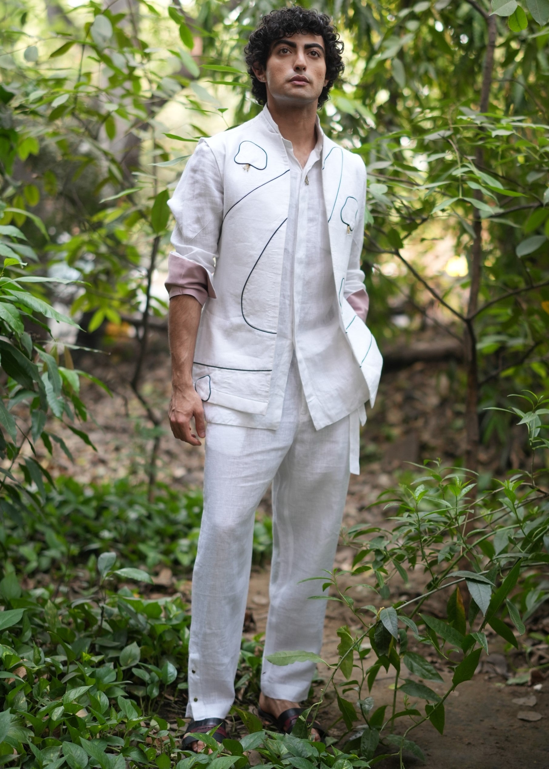 White Allay Shacket Set