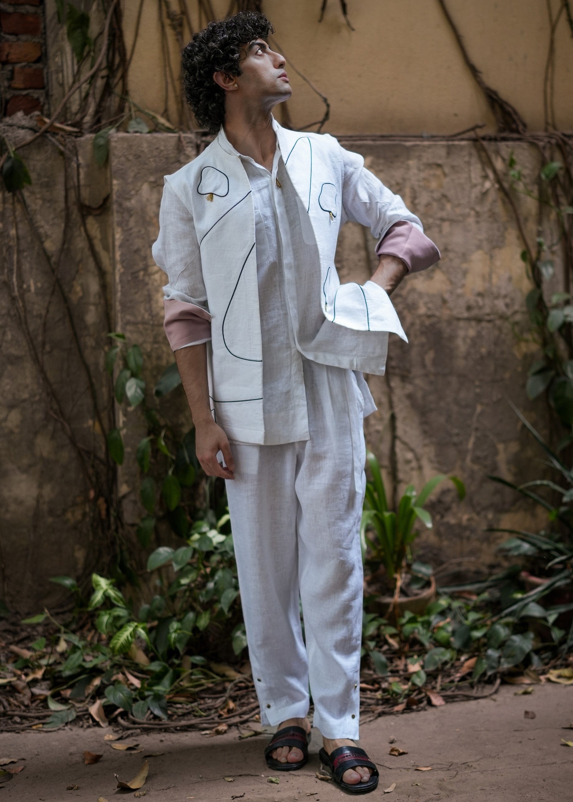White Allay Shacket Set