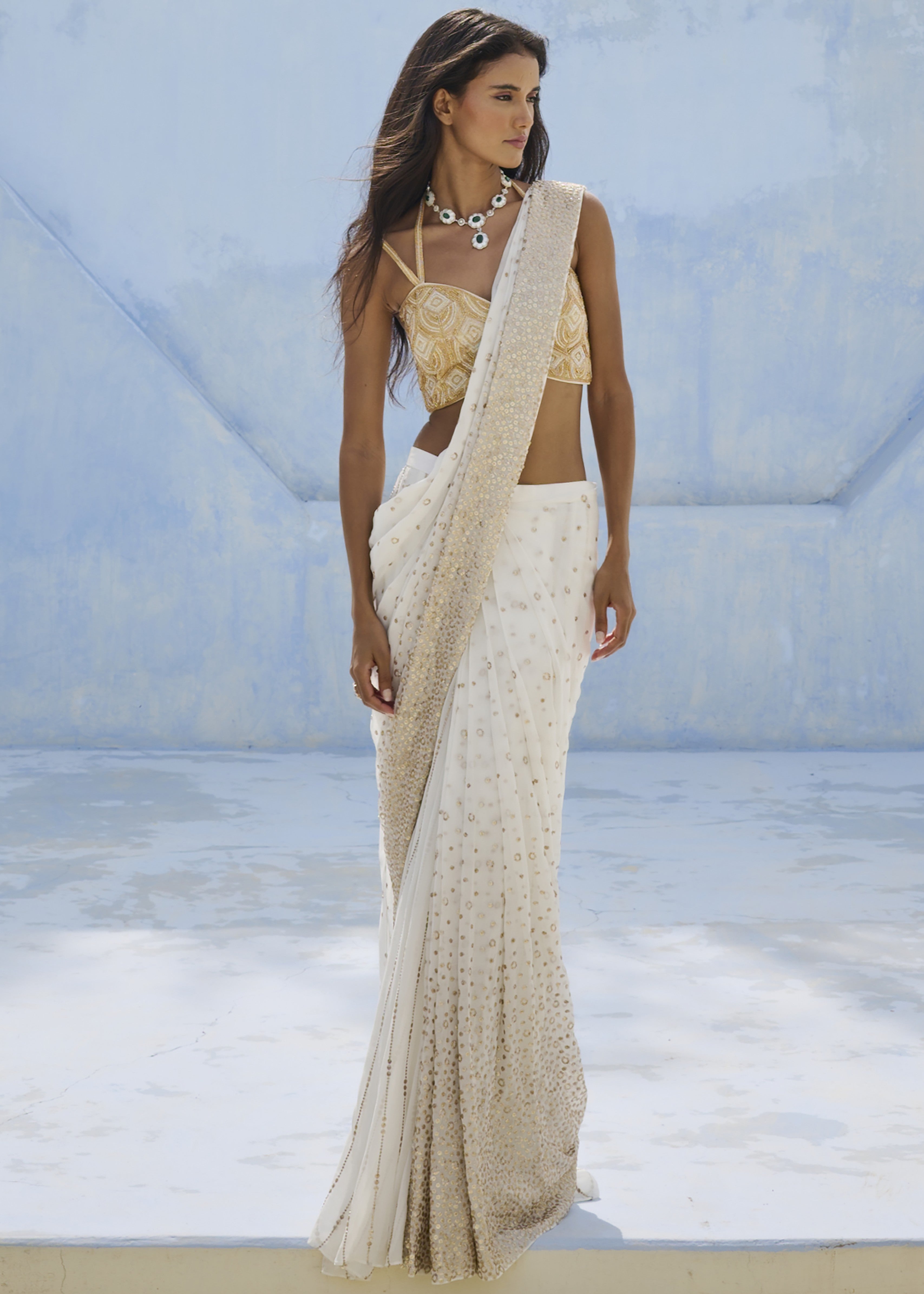 Noor Pre-Drape Sari