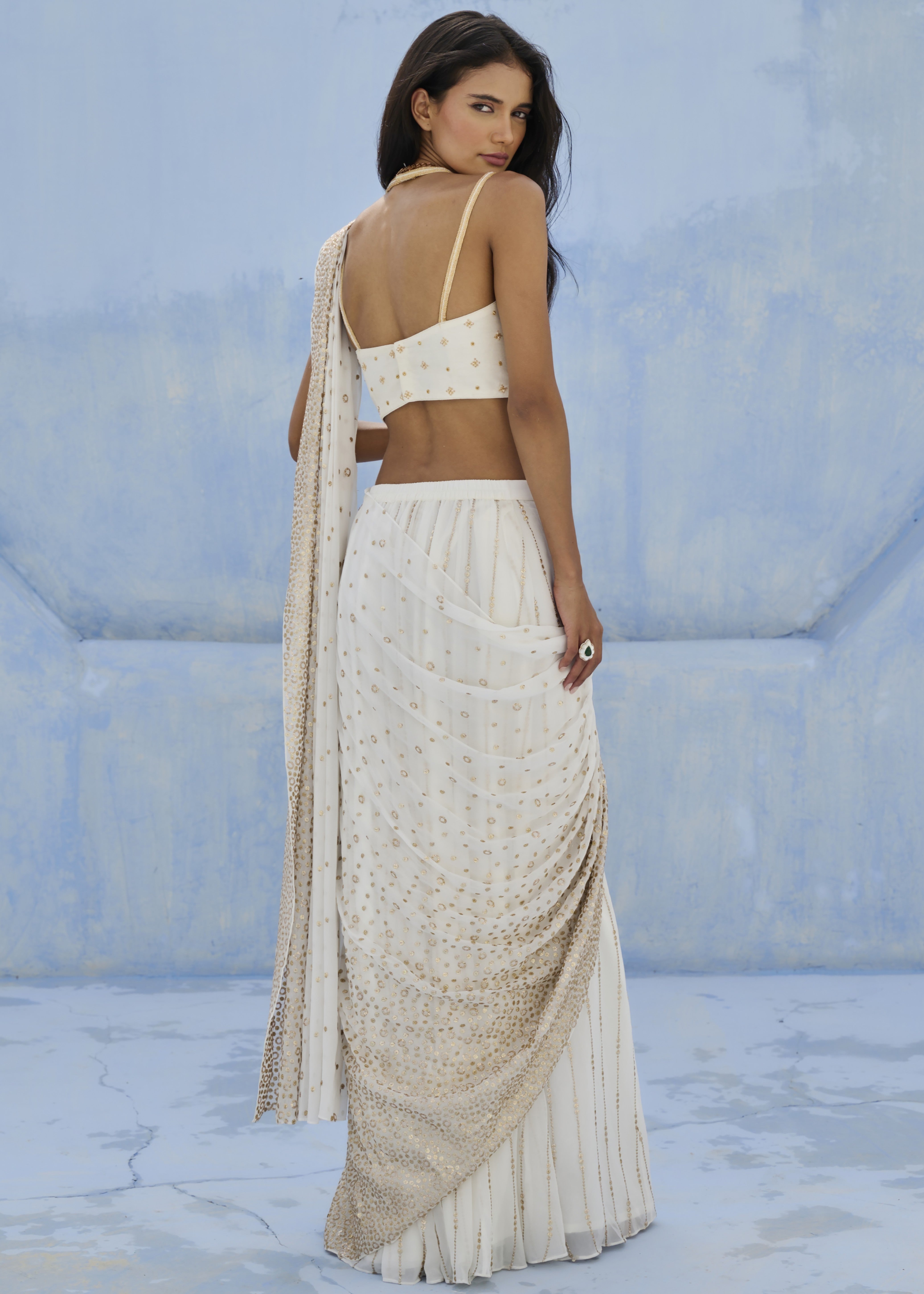 Noor Pre-Drape Sari