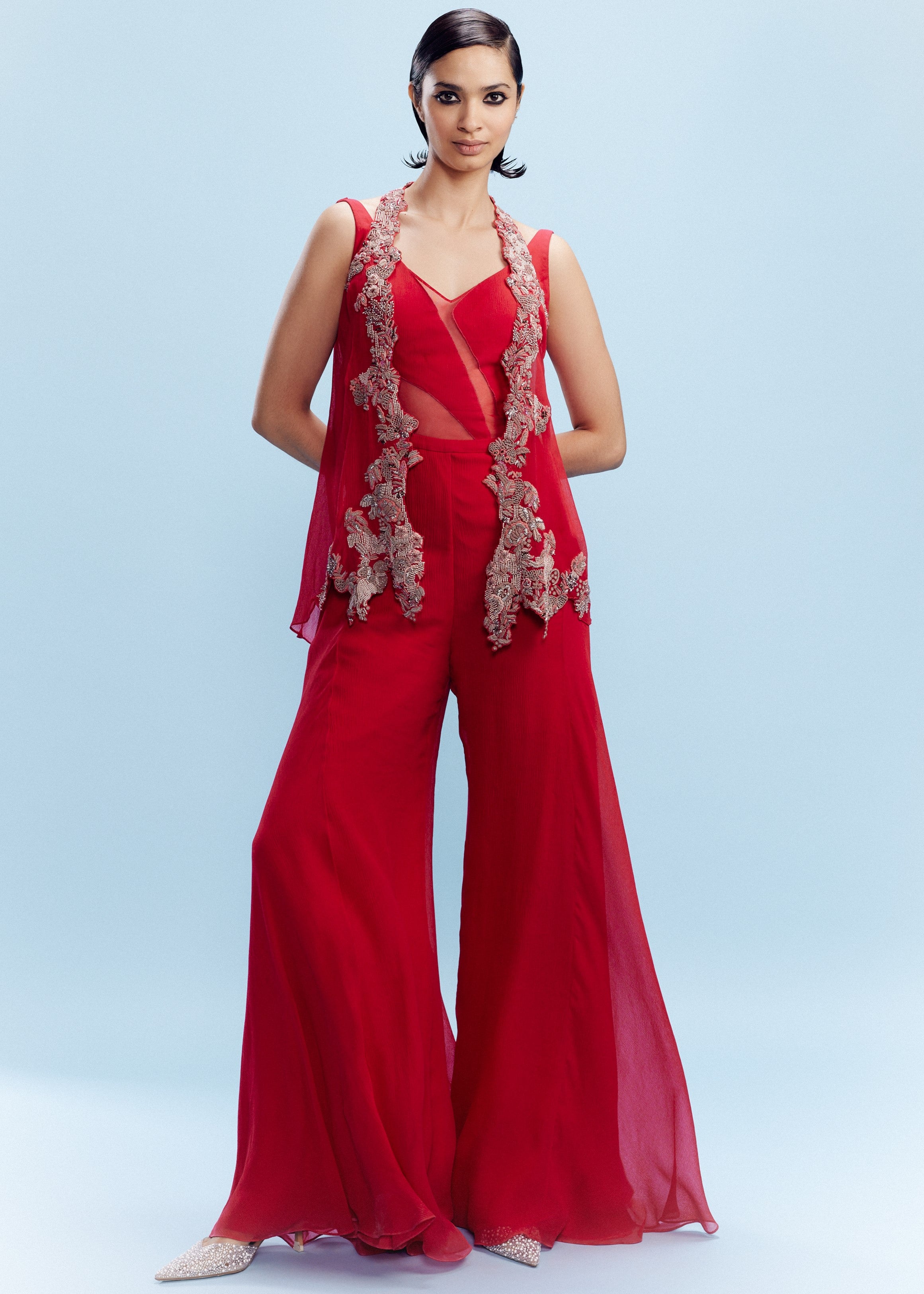 Harini Chiffon Jumpsuit