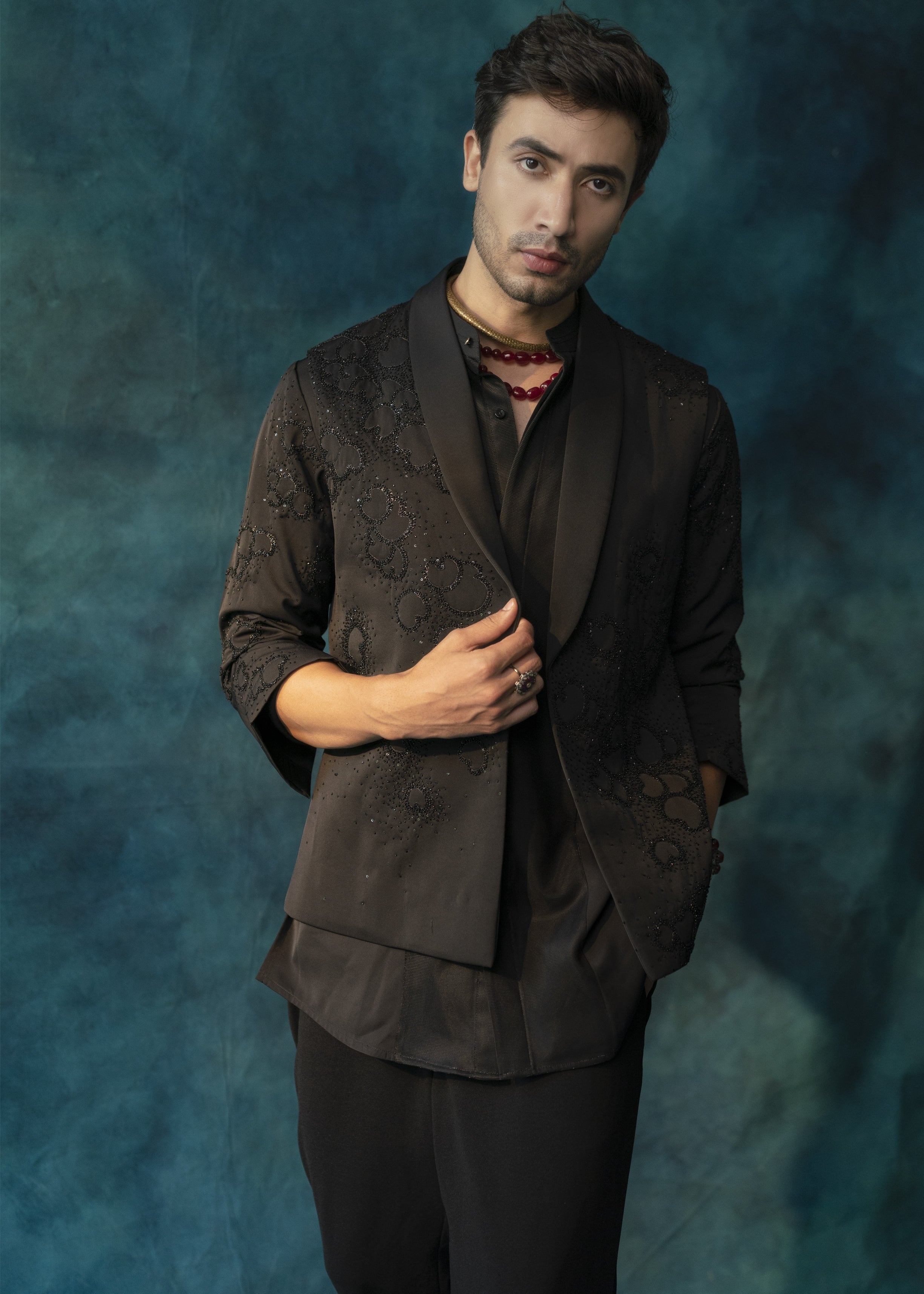 The Monet Nehru Jacket Set