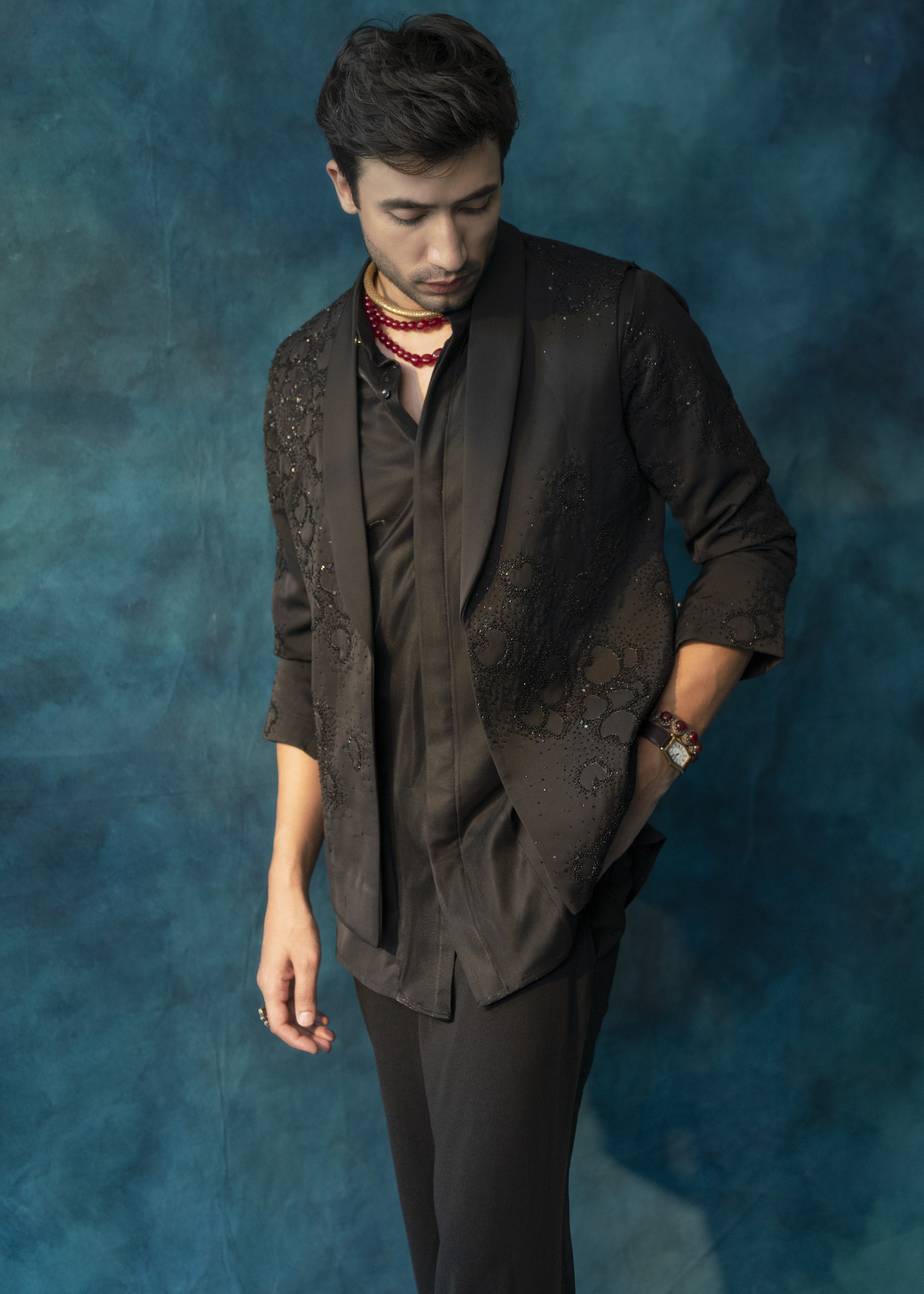 The Monet Nehru Jacket Set