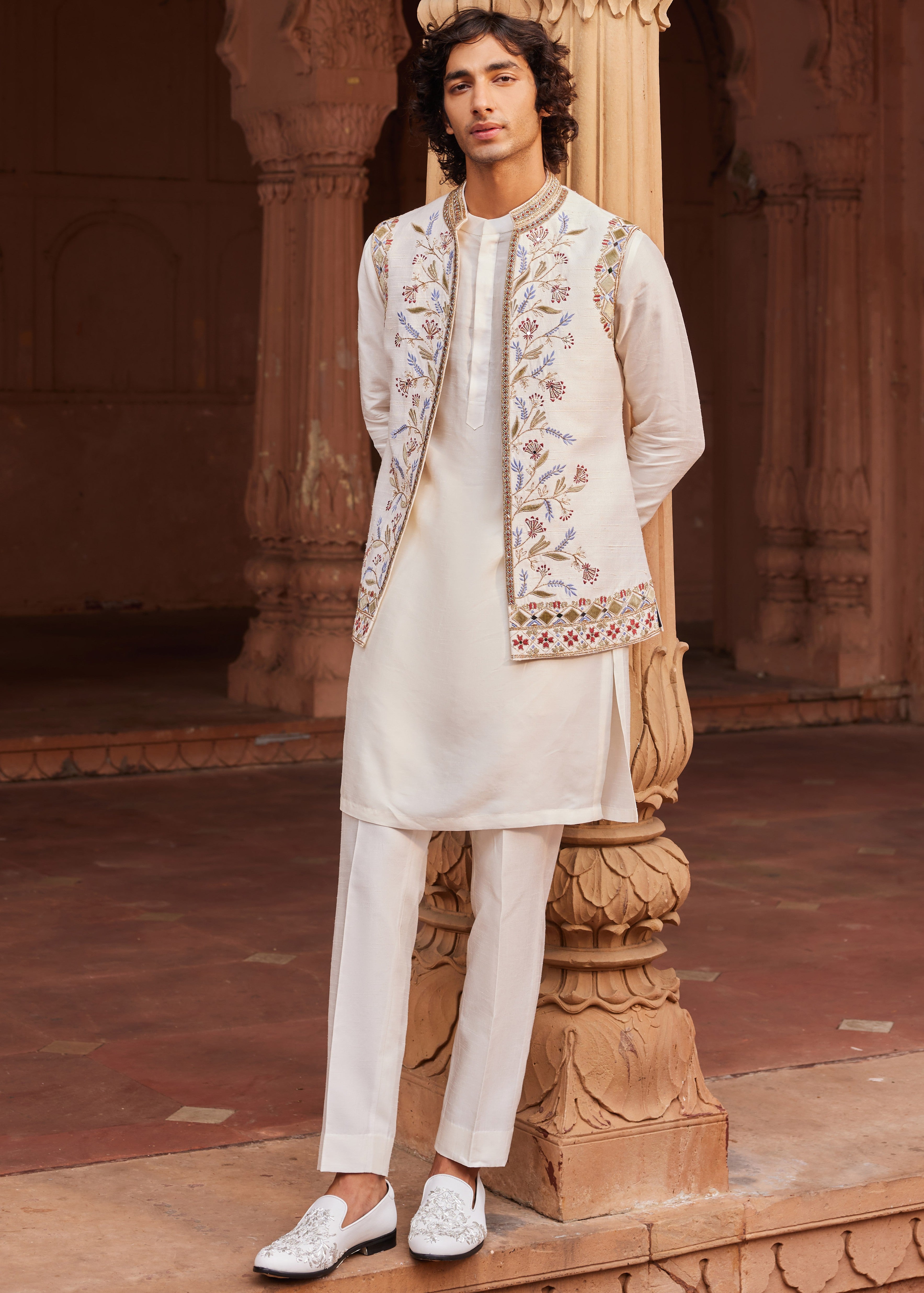 Amreen Nehru Jacket Set