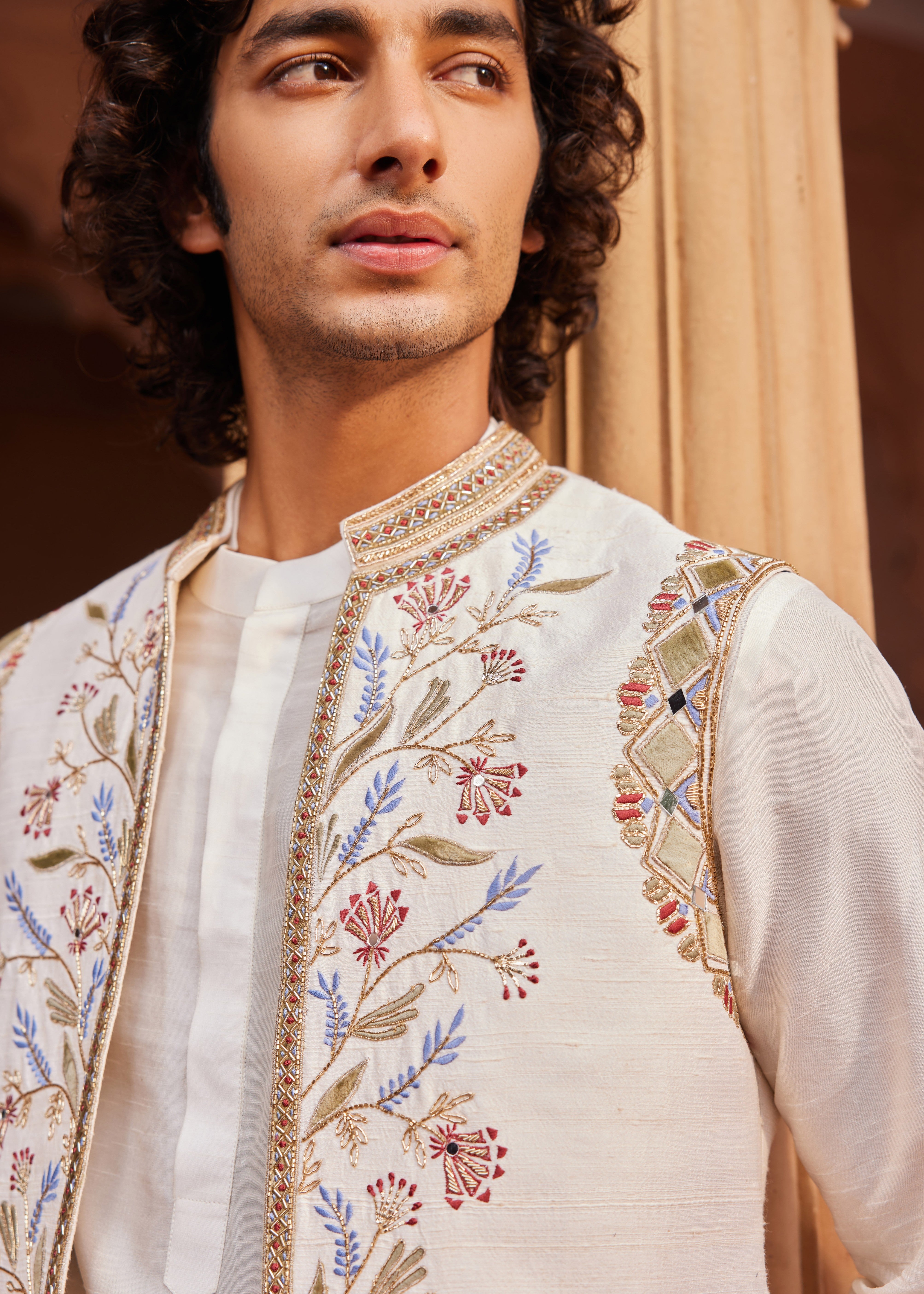 Amreen Nehru Jacket Set