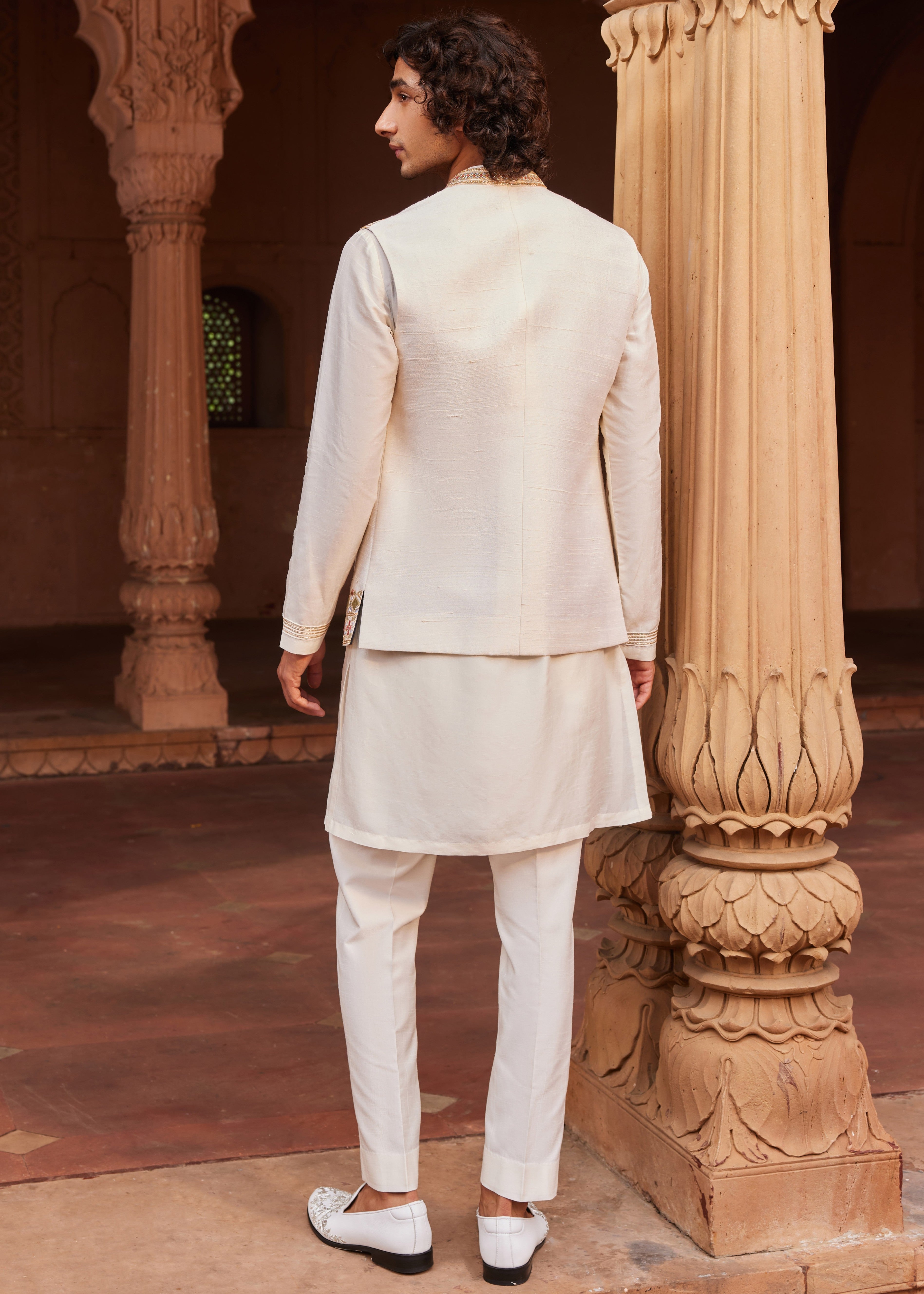 Amreen Nehru Jacket Set