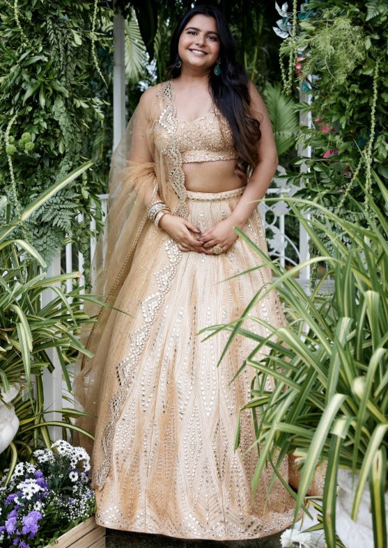Mia Gold Lehenga