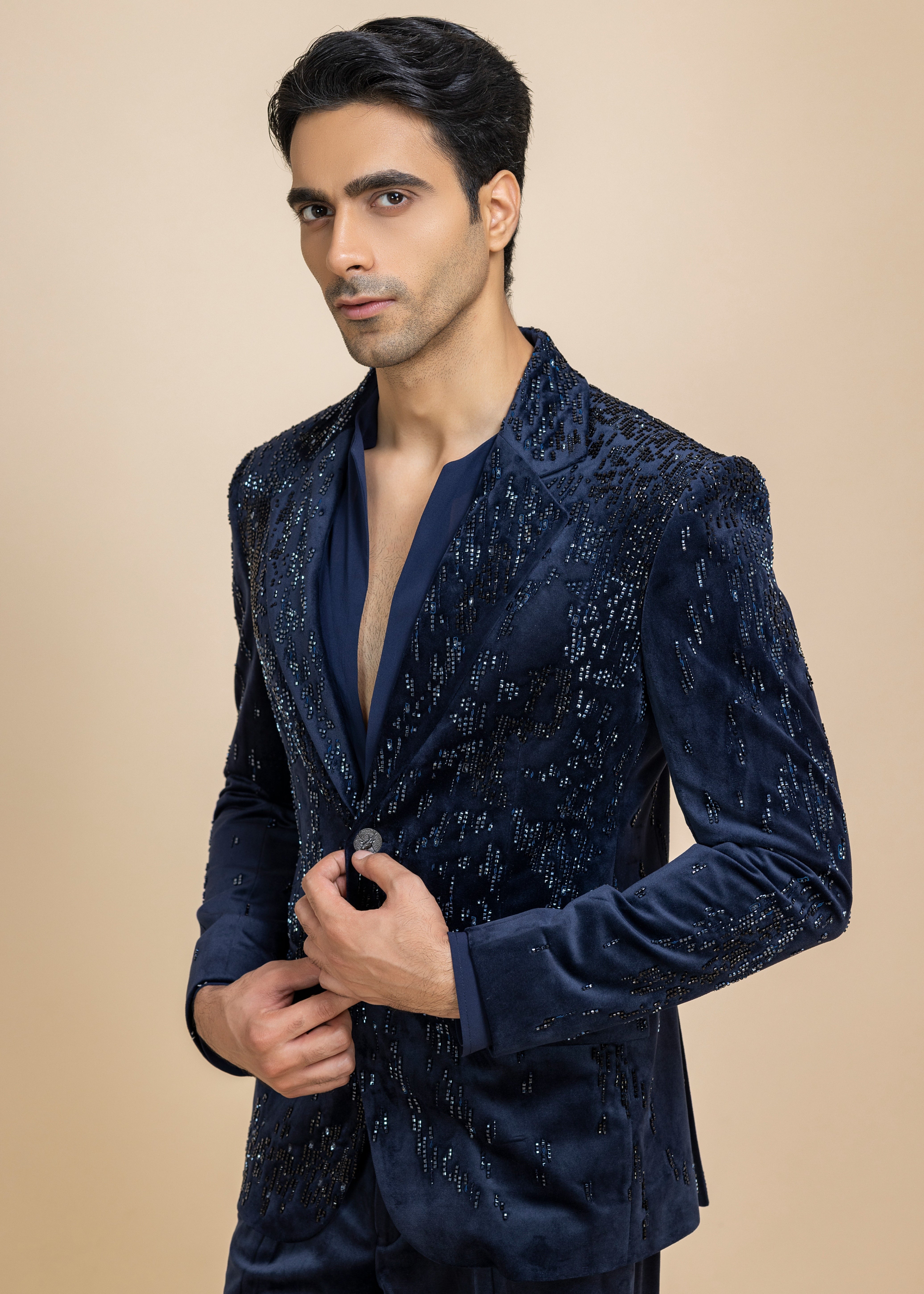 Midnight Velvet Tuxedo