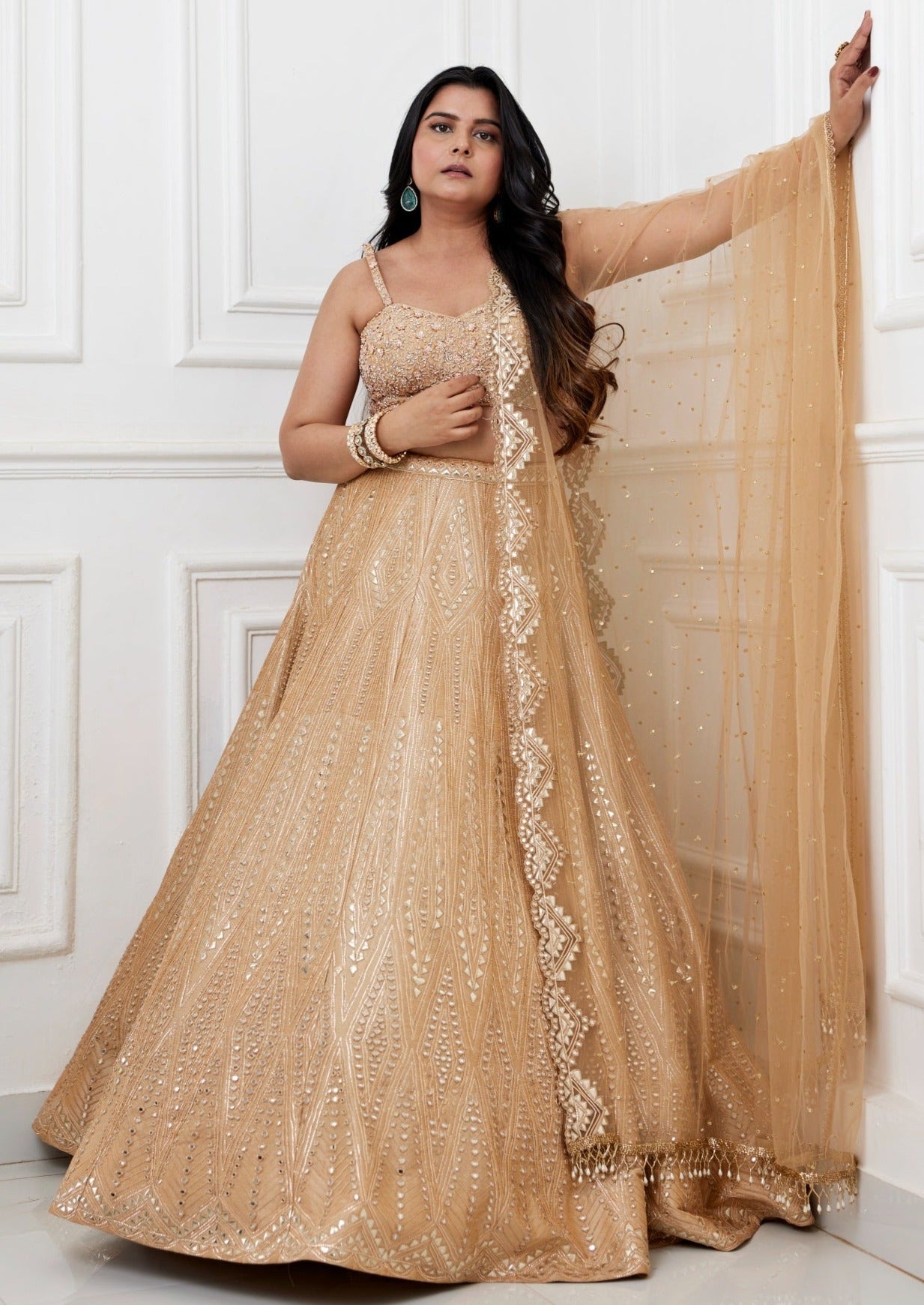Mia Gold Lehenga