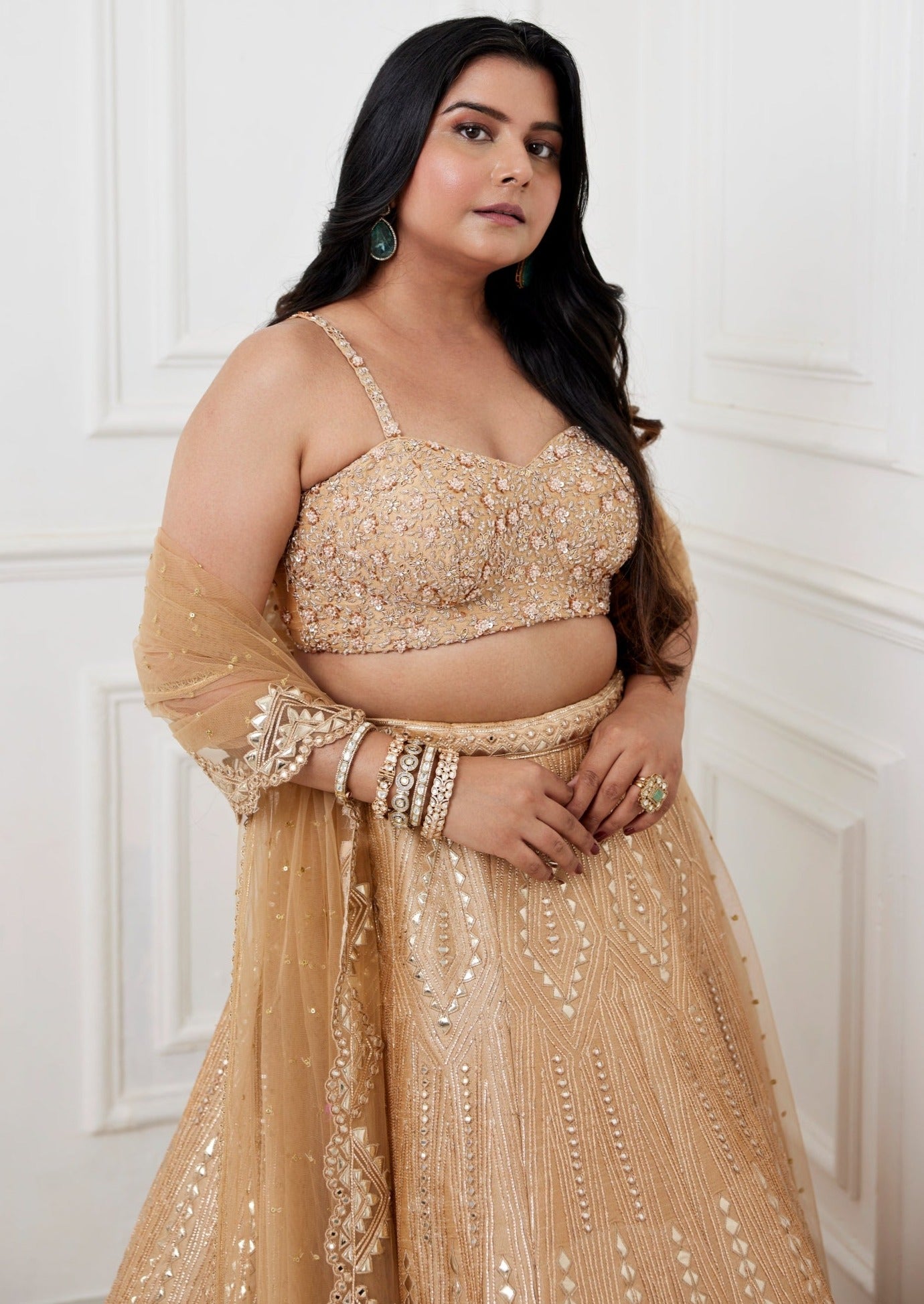 Mia Gold Lehenga