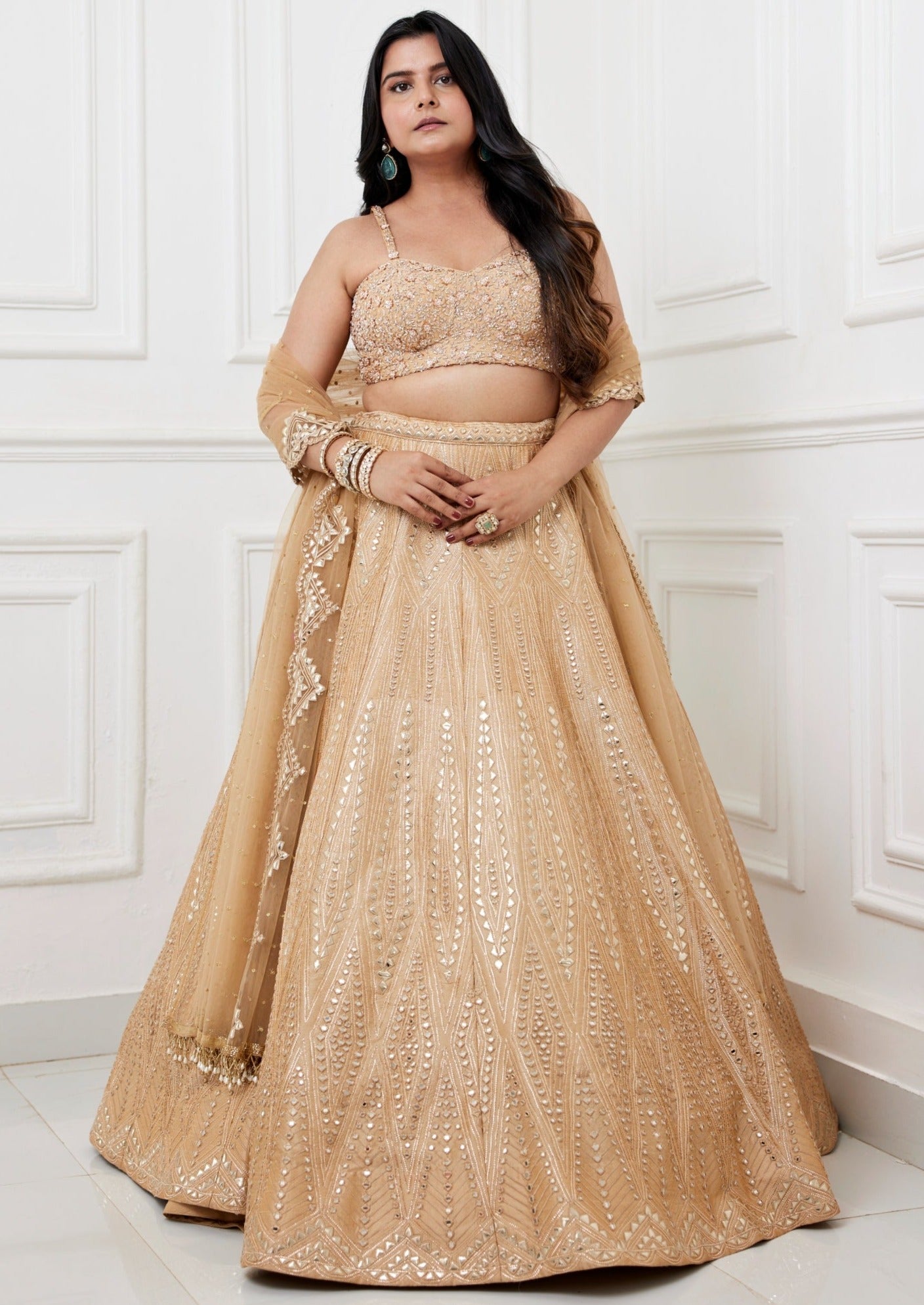 Mia Gold Lehenga
