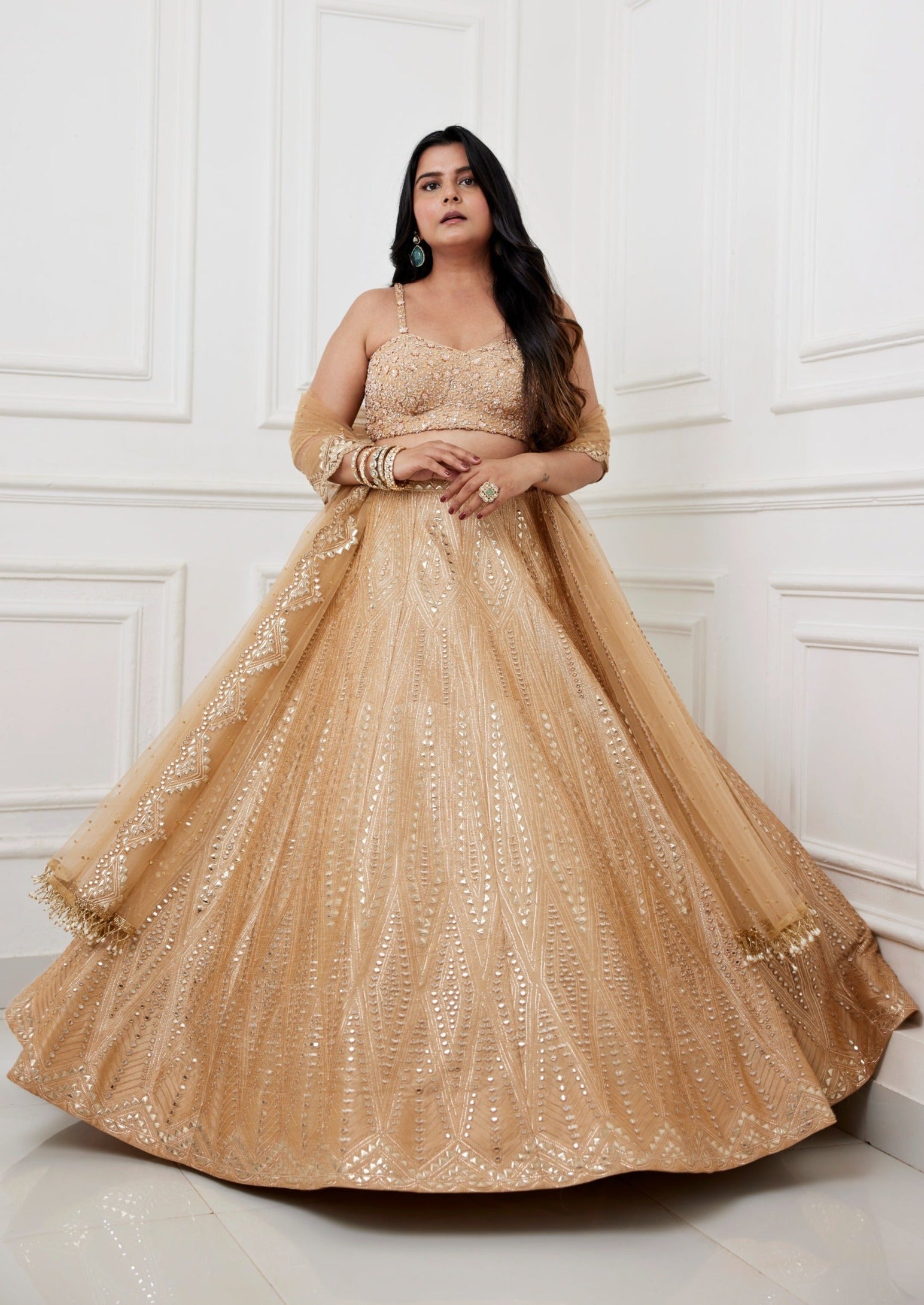 Mia Gold Lehenga