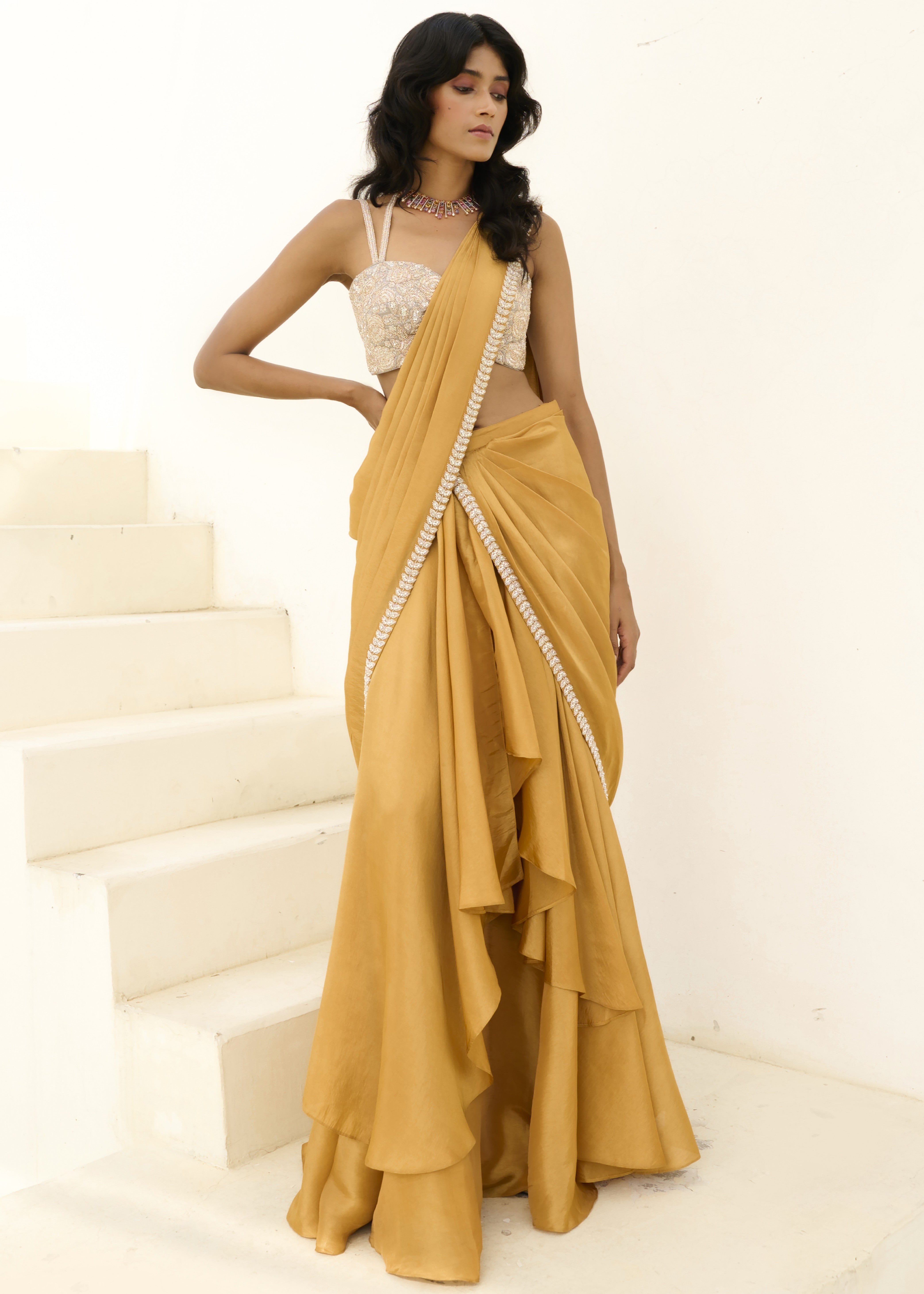 Manya Pre-drape Sari