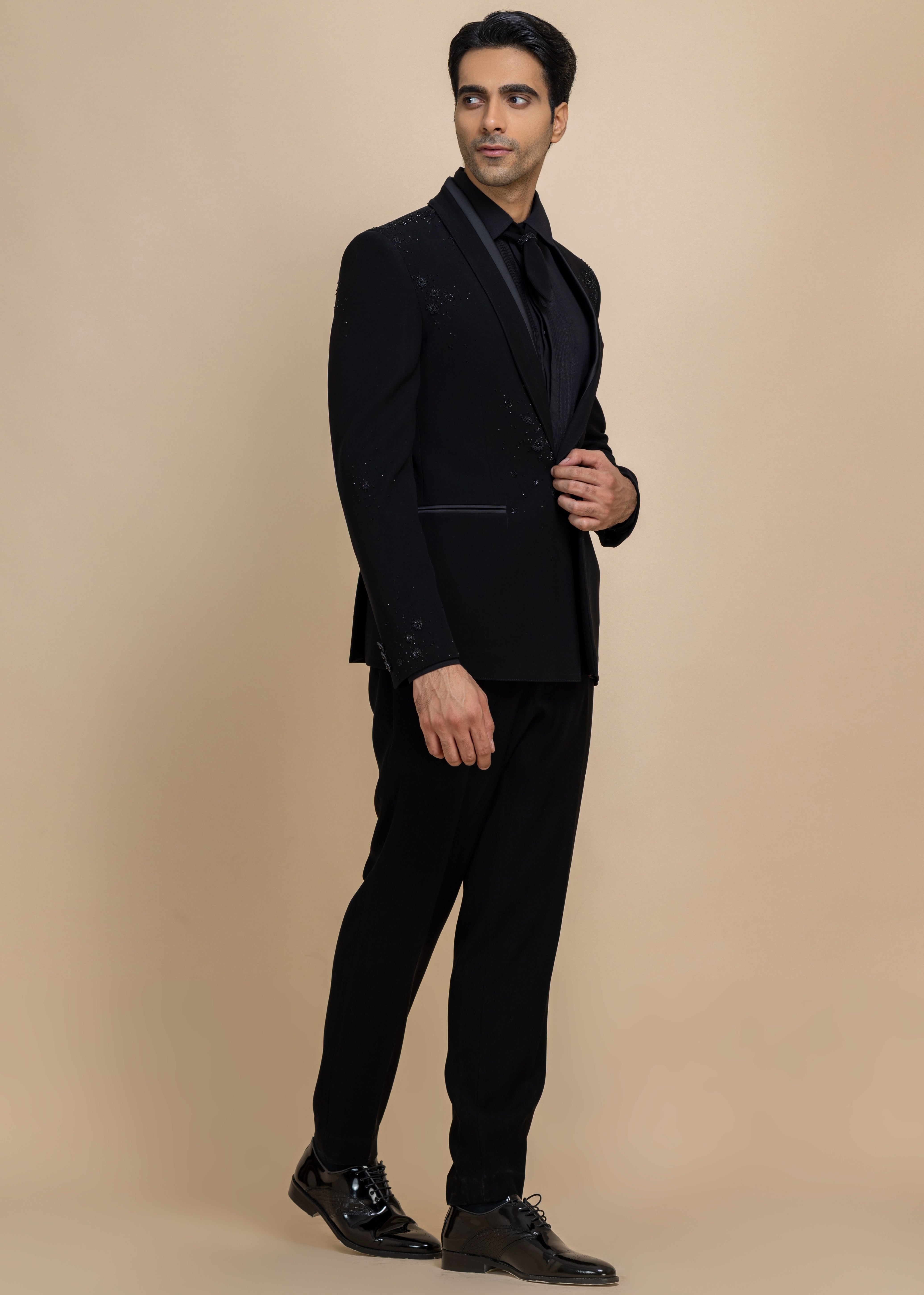 Charcoal Luxe Tuxedo