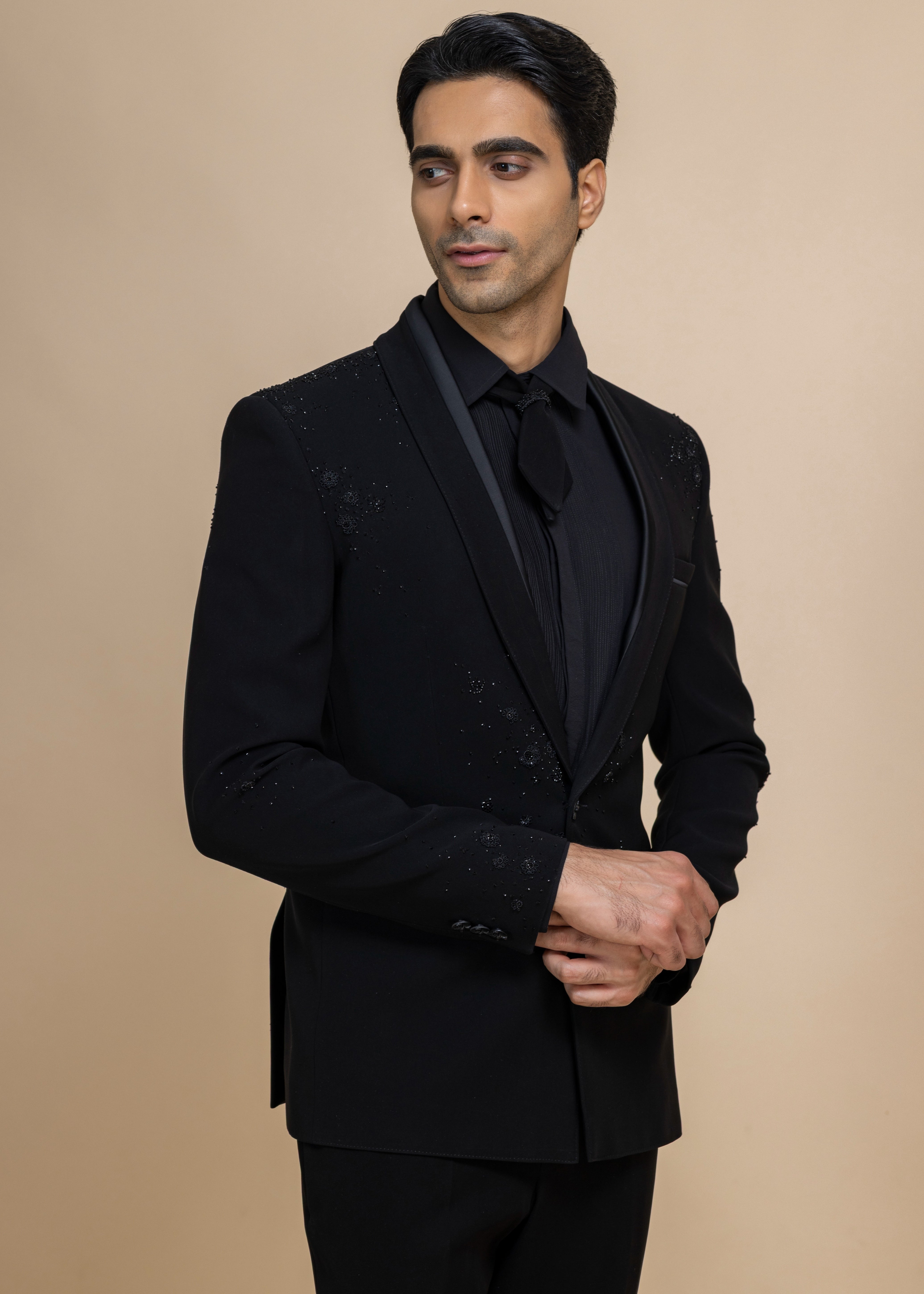 Charcoal Luxe Tuxedo