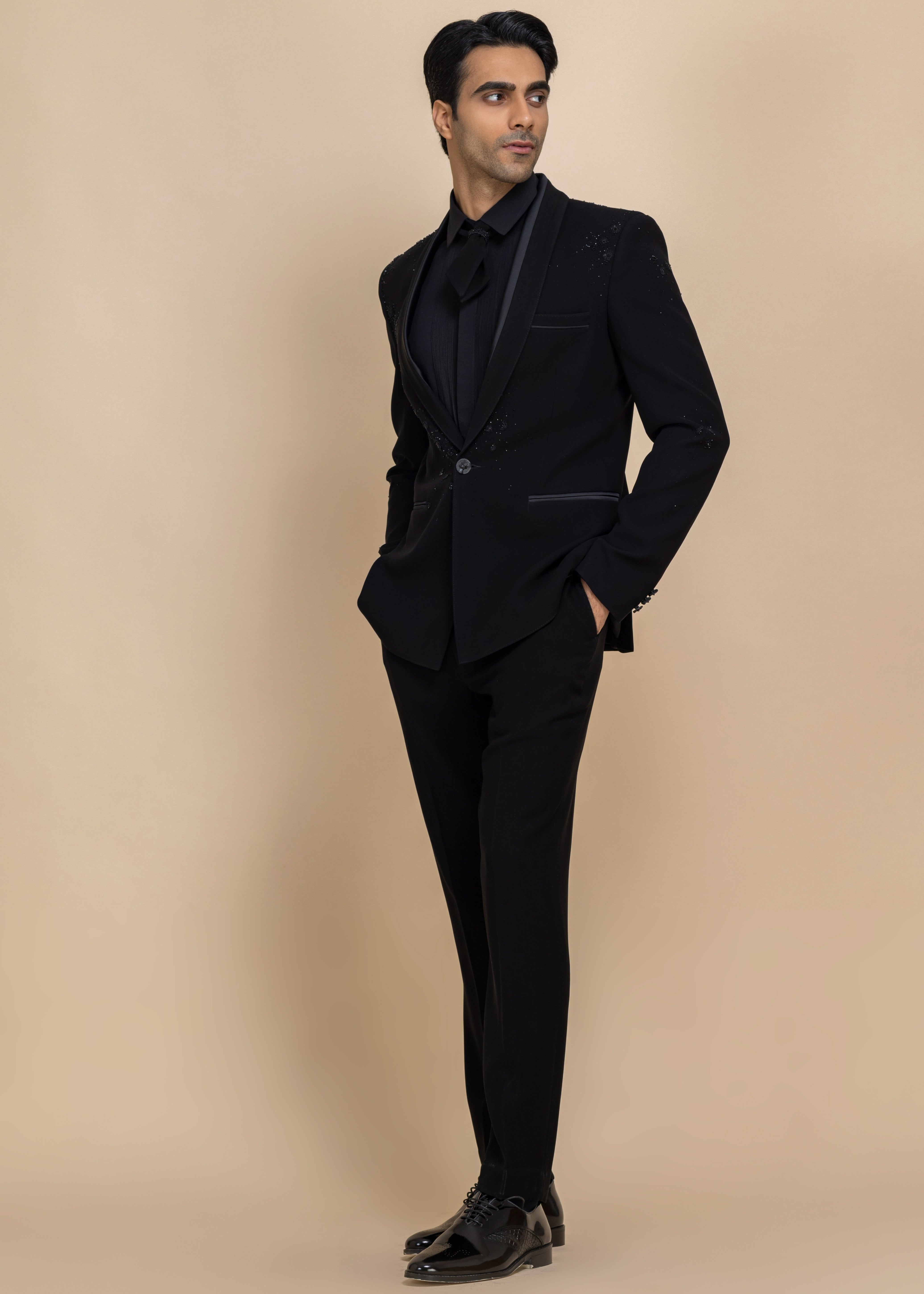 Charcoal Luxe Tuxedo