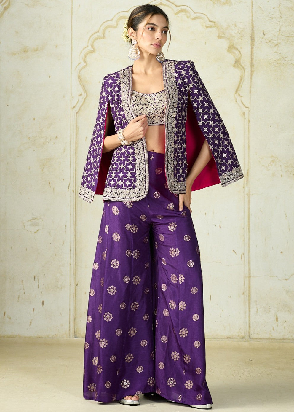 Purple Shaina Pant Set