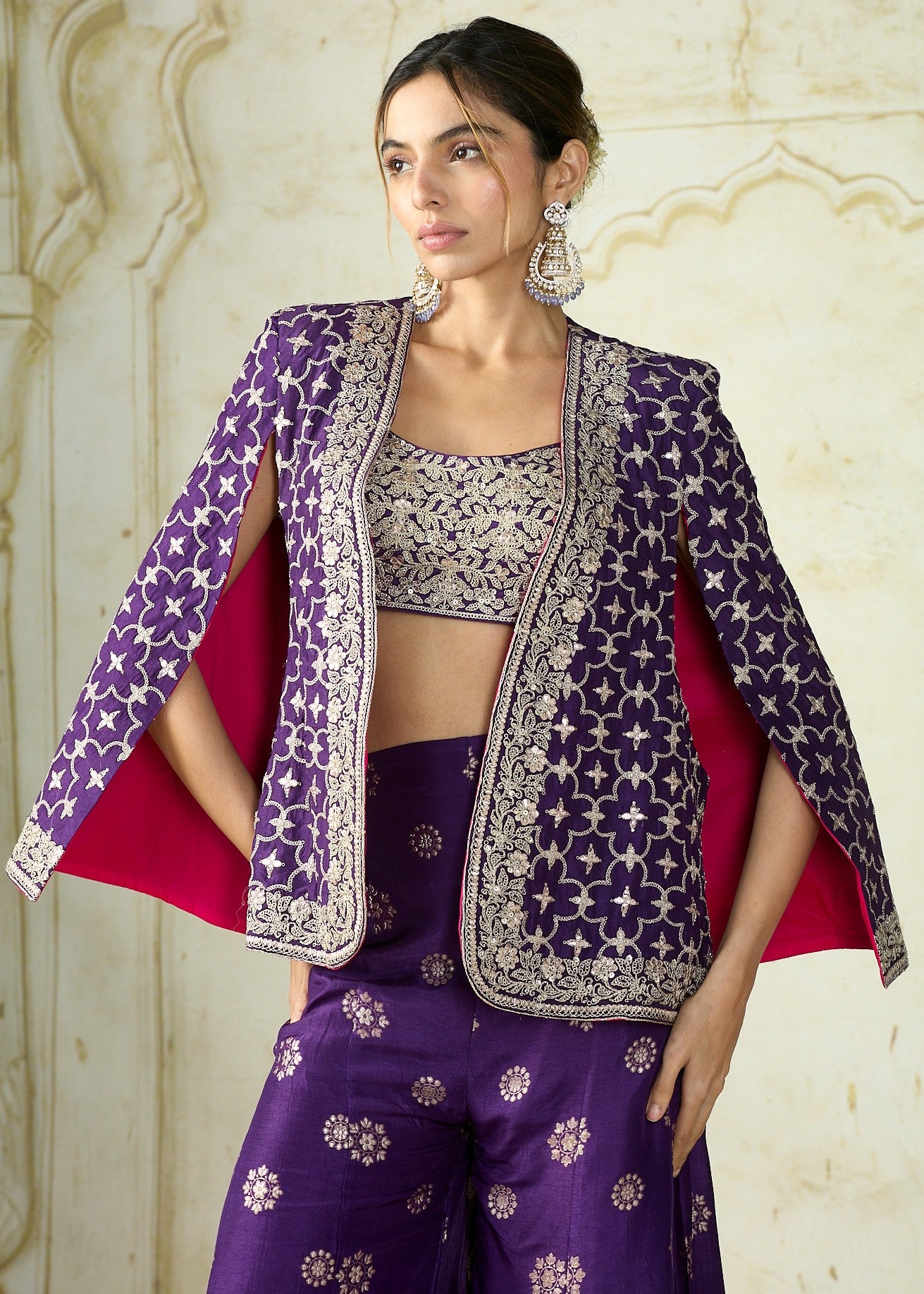 Purple Shaina Pant Set