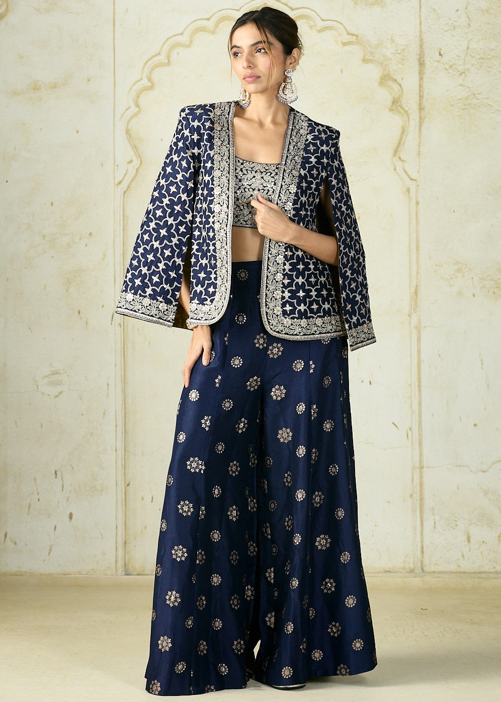 Navy Shaina Pant Set