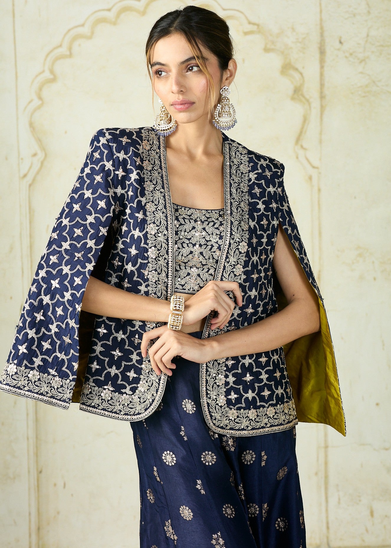 Navy Shaina Pant Set