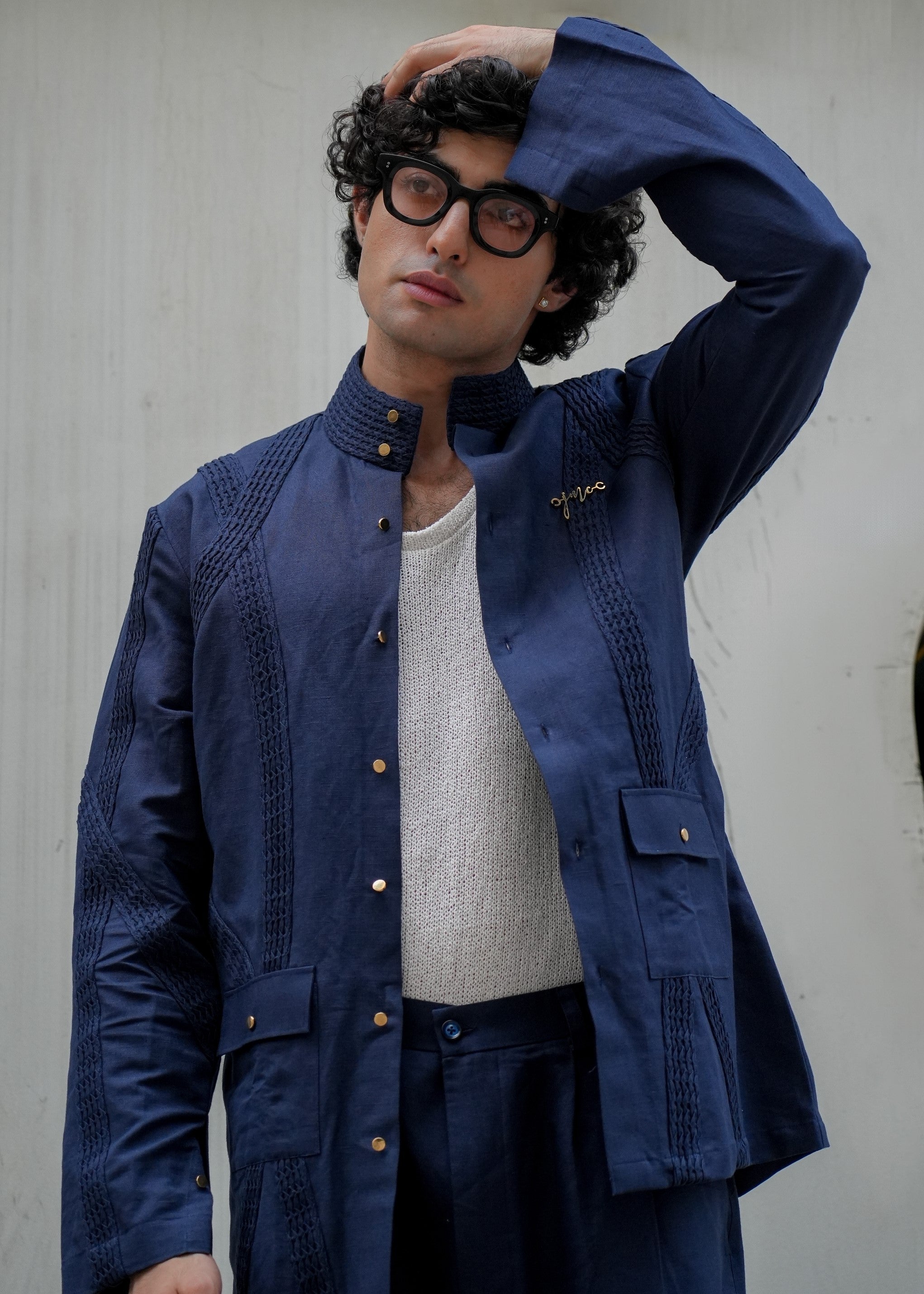 Midnight 11 Overshirt Set
