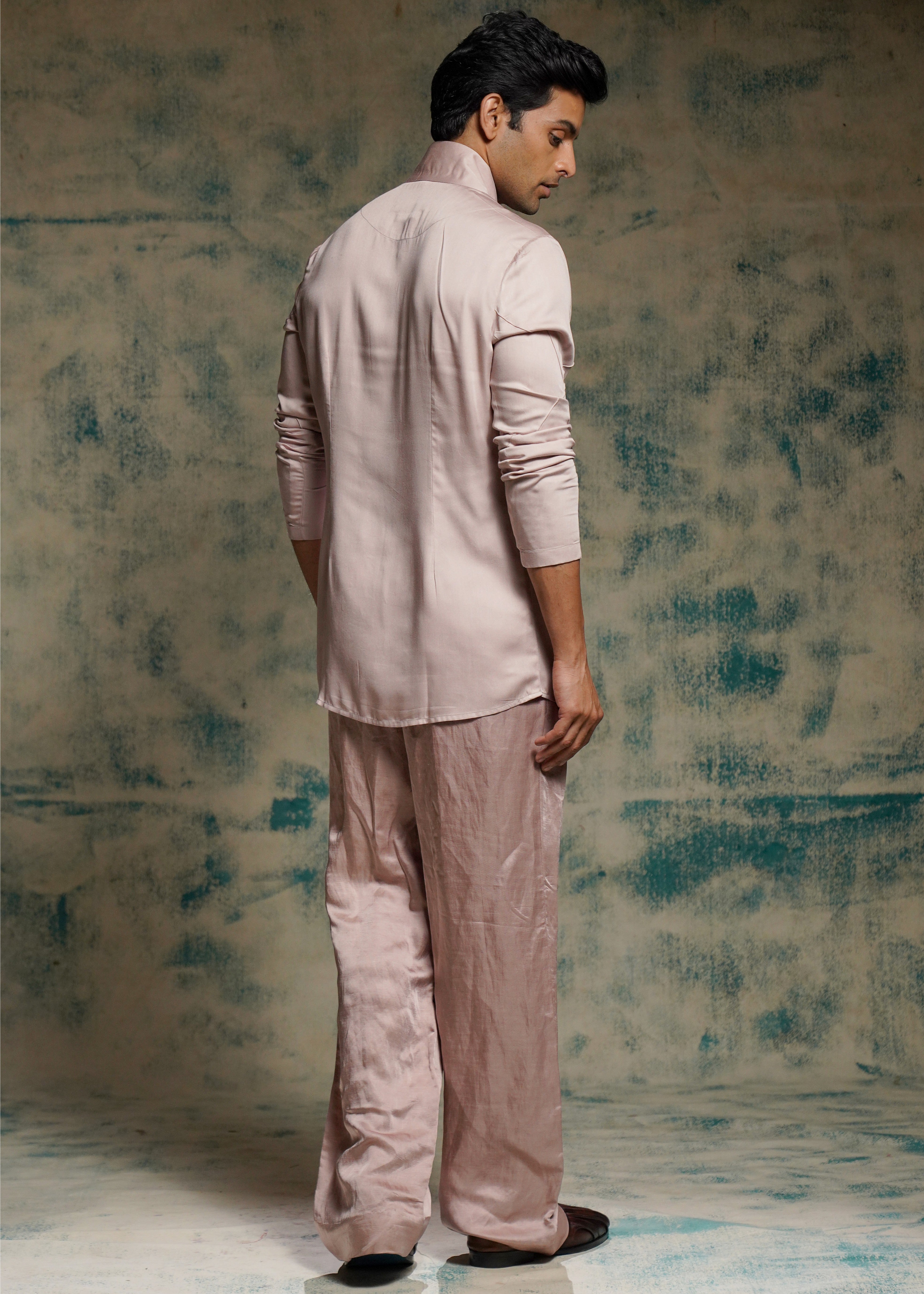 Mauve Whisper Shirt Set