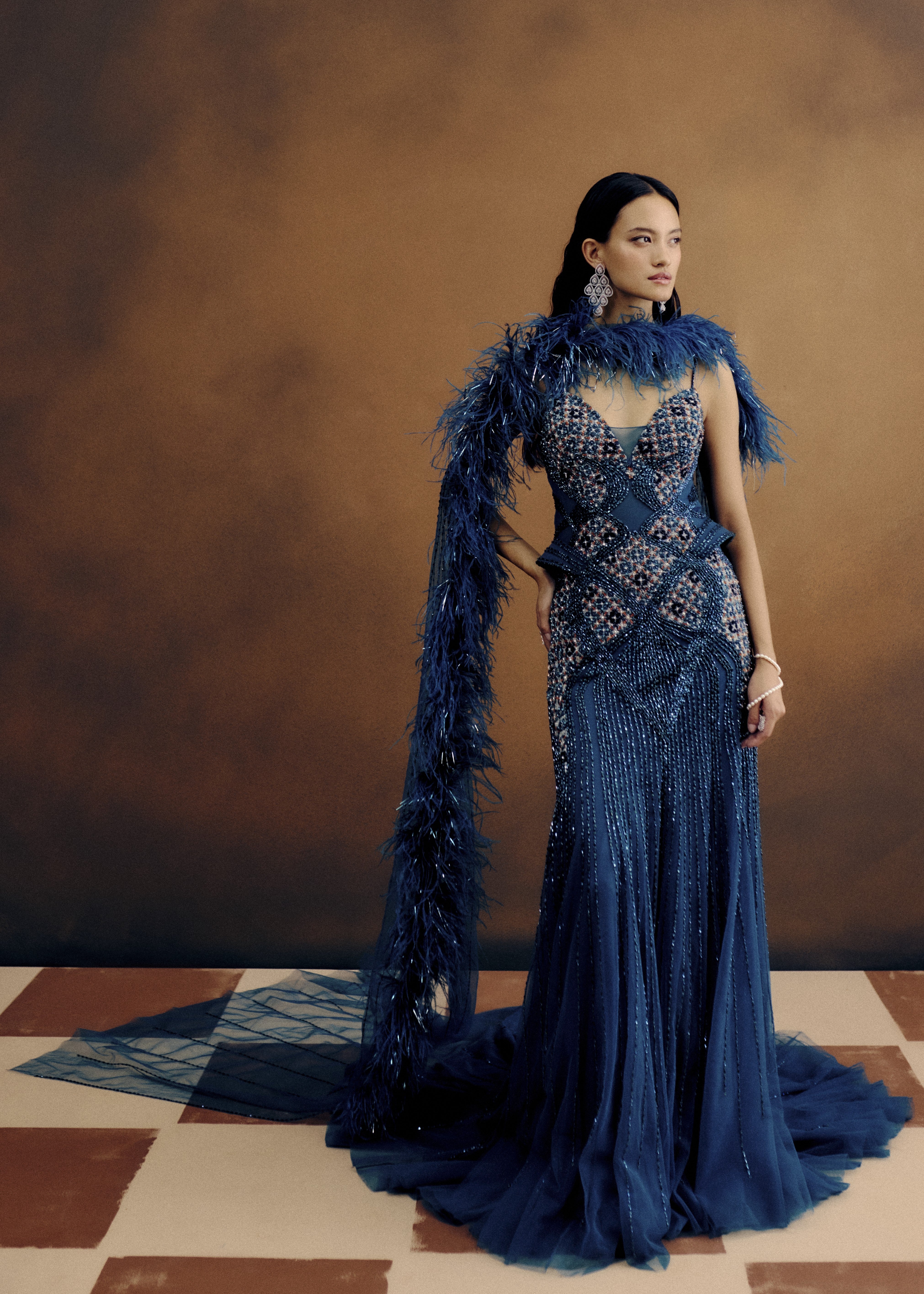 Cyanarelle Gown