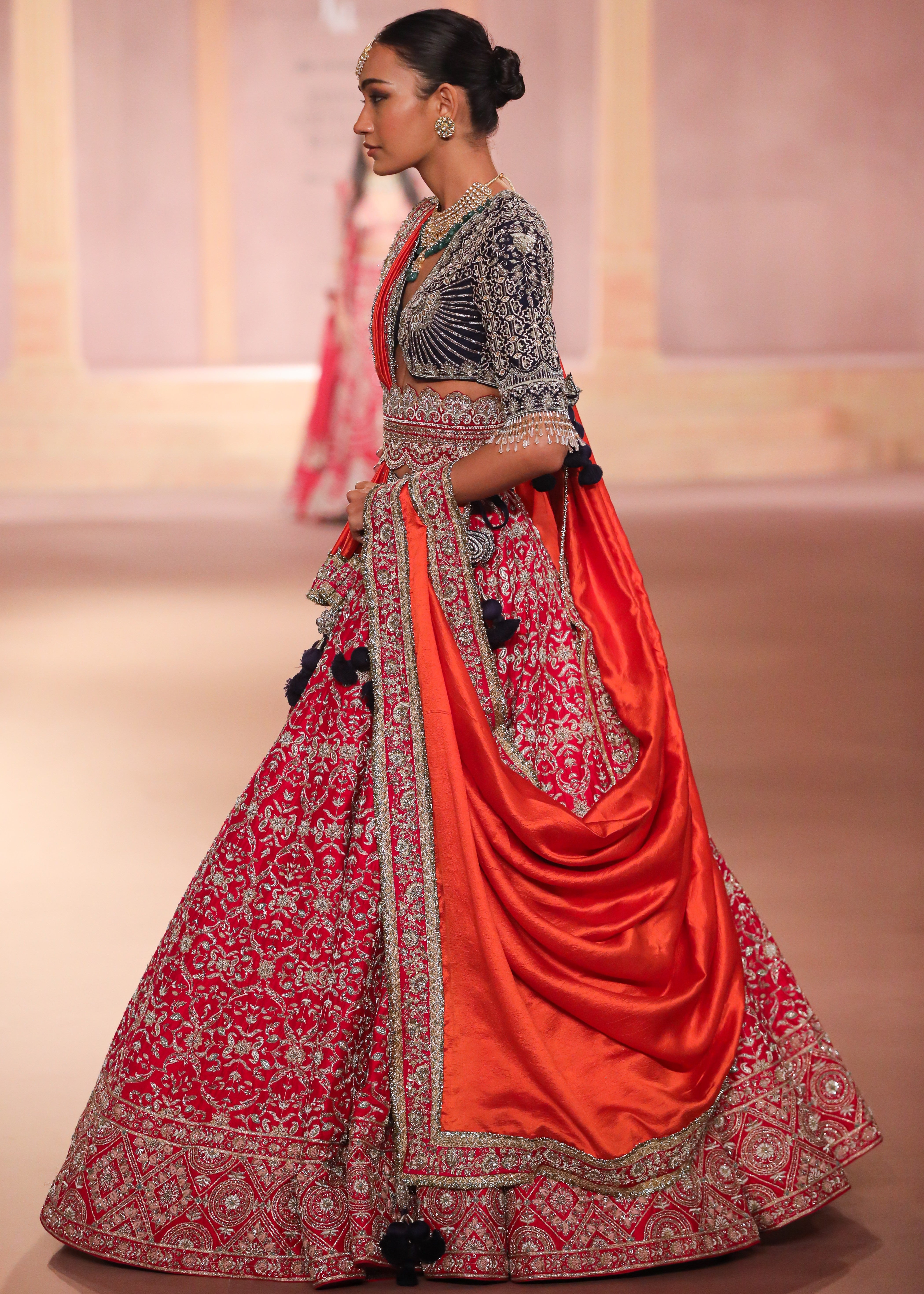 Rani Pink Lehenga Set