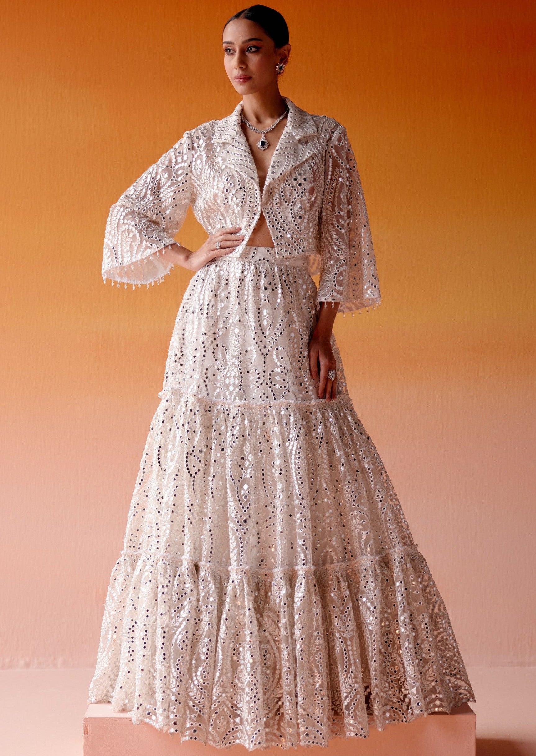 Three Tier Lehenga