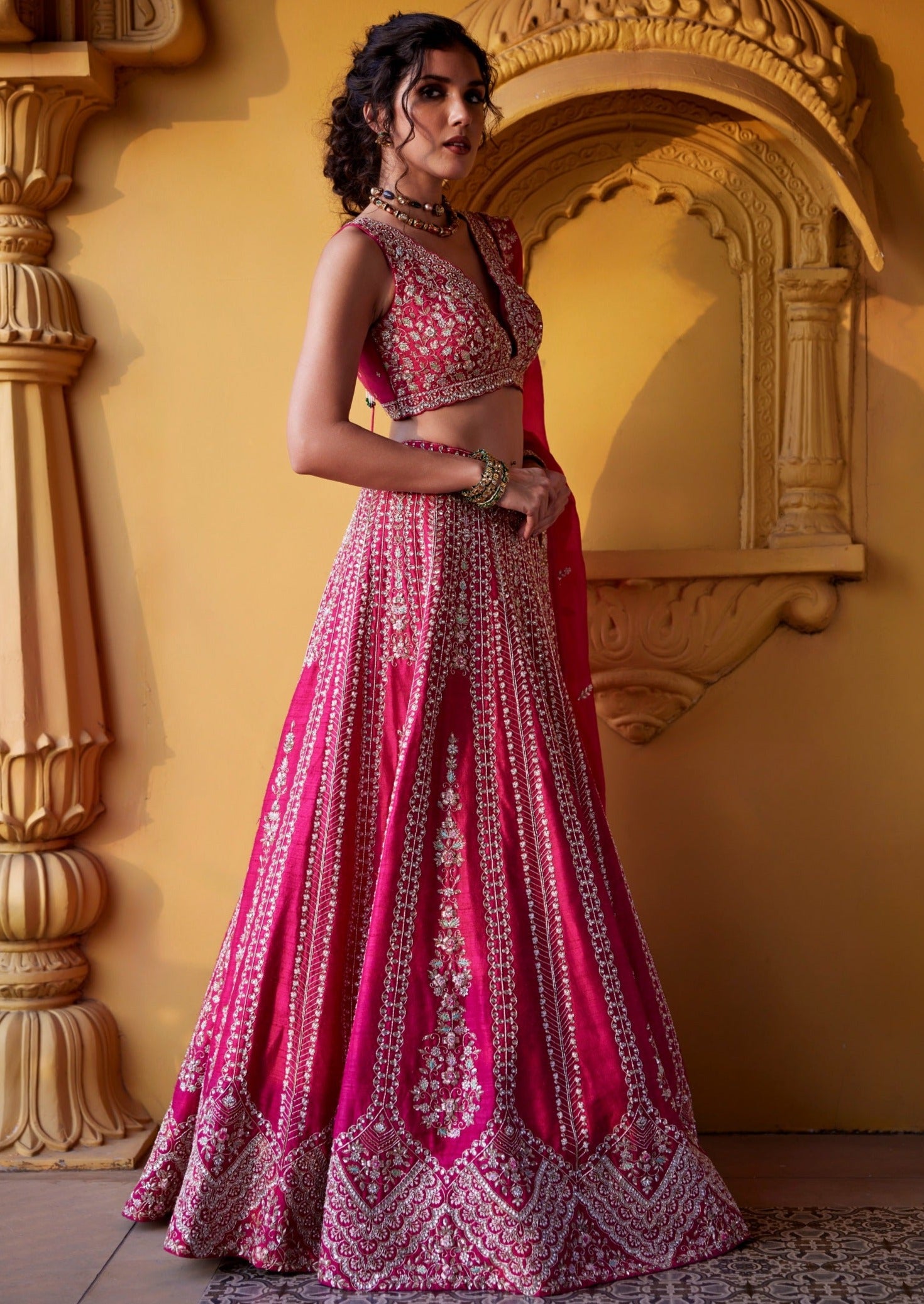 Devi Lehenga Set