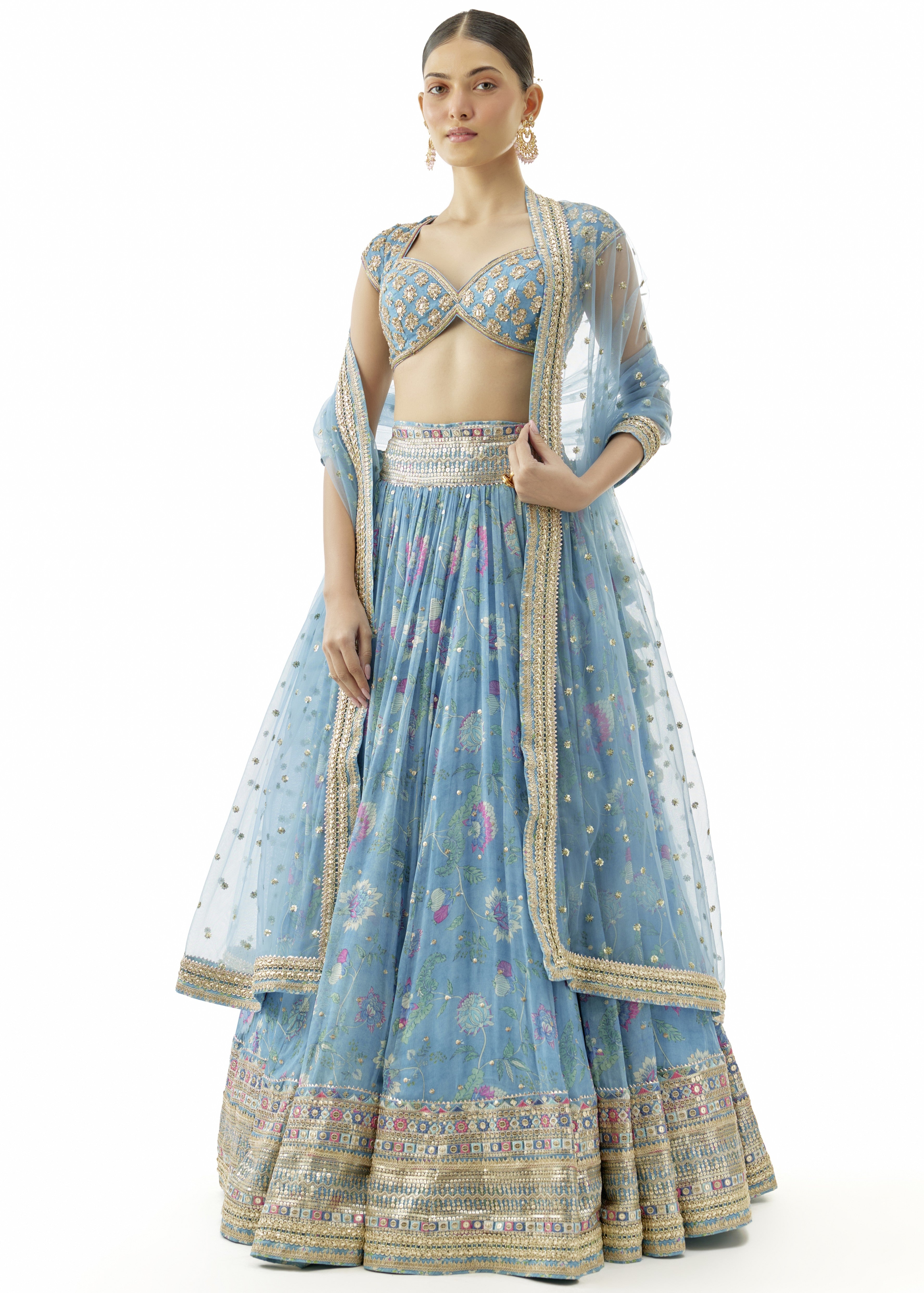 Zil Lehenga Set