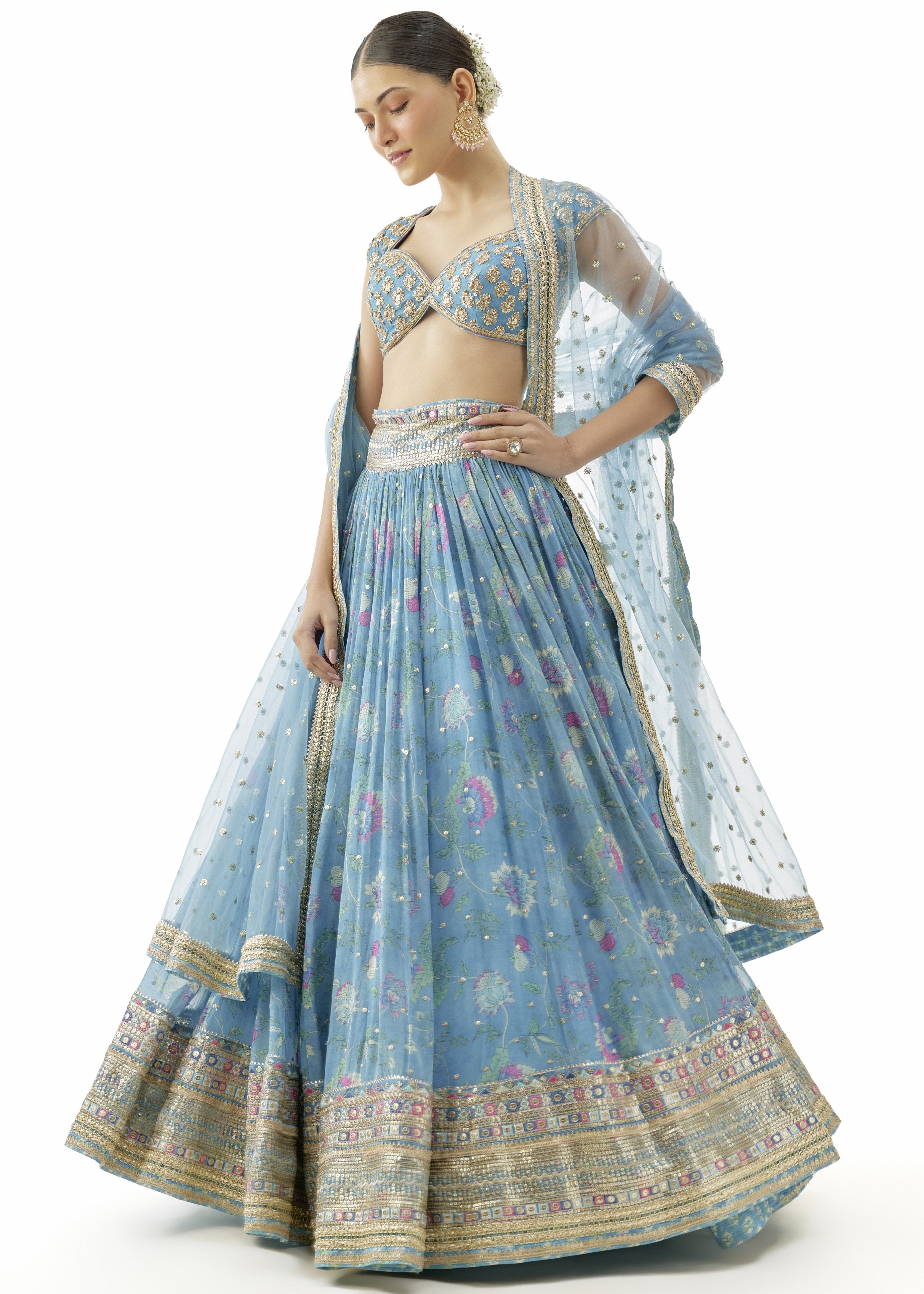 Zil Lehenga Set