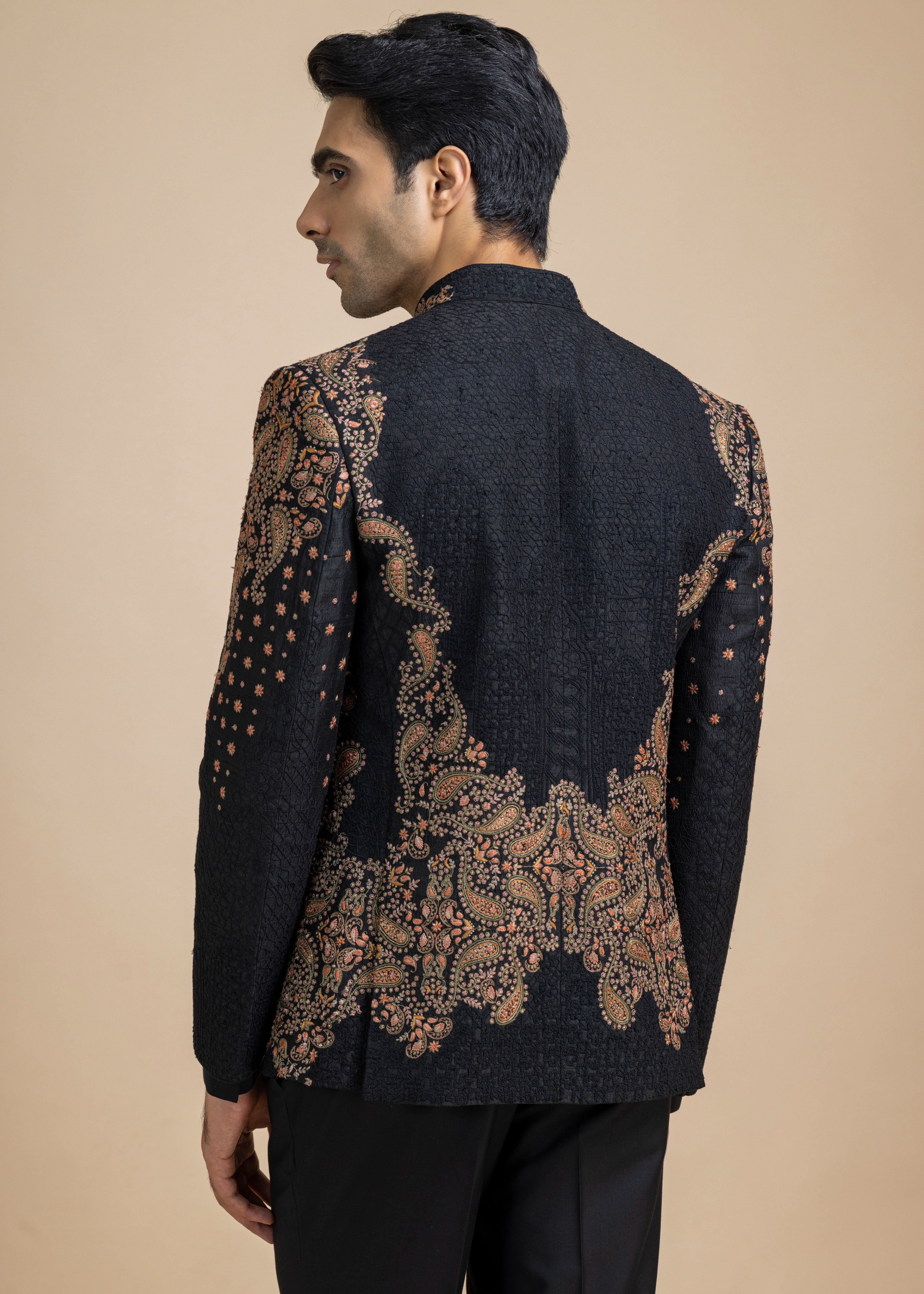 Kaashnoir Jacket, Shirt & Pant Set