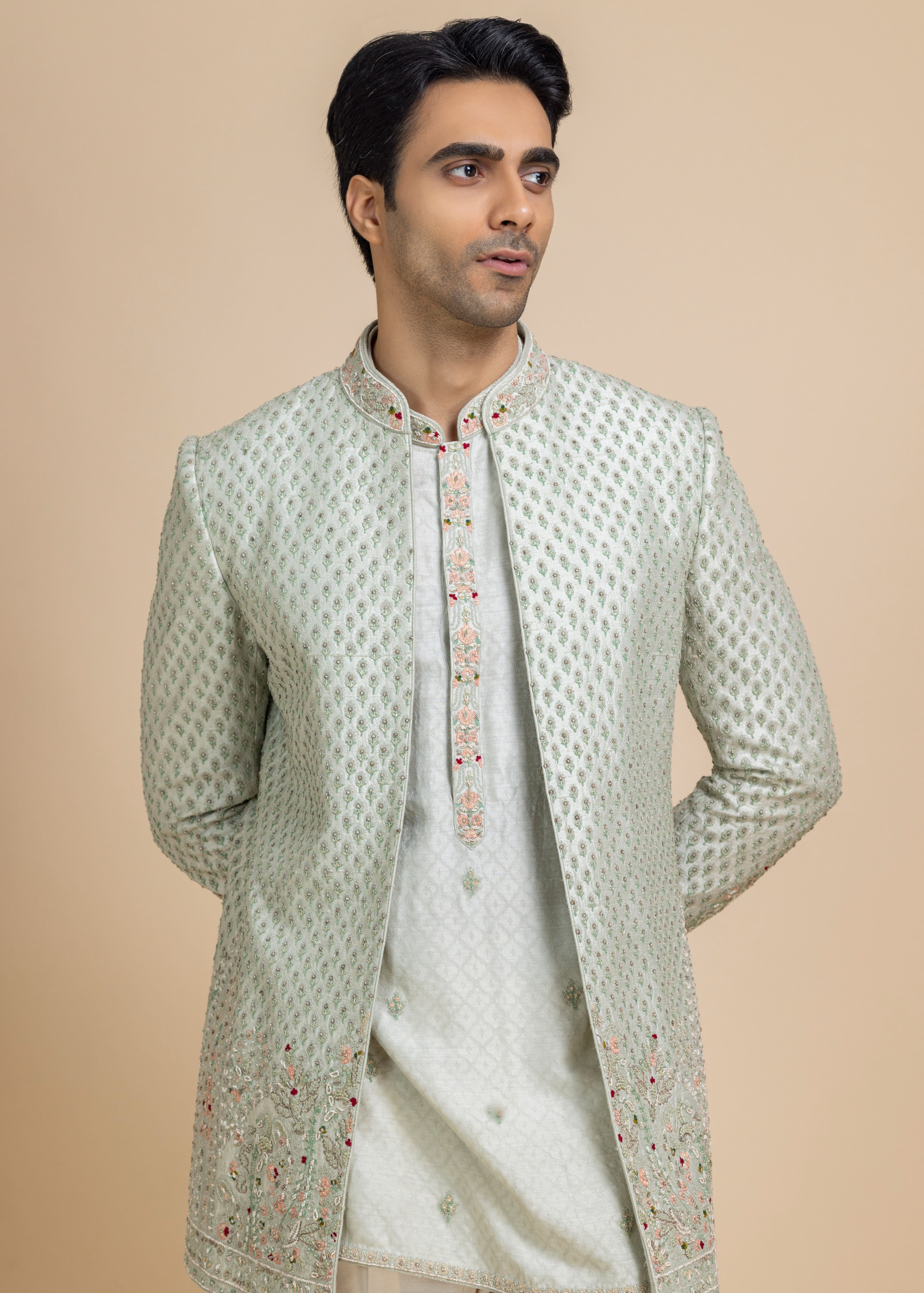Eiryl Open Jacket Kurta & Pant Set