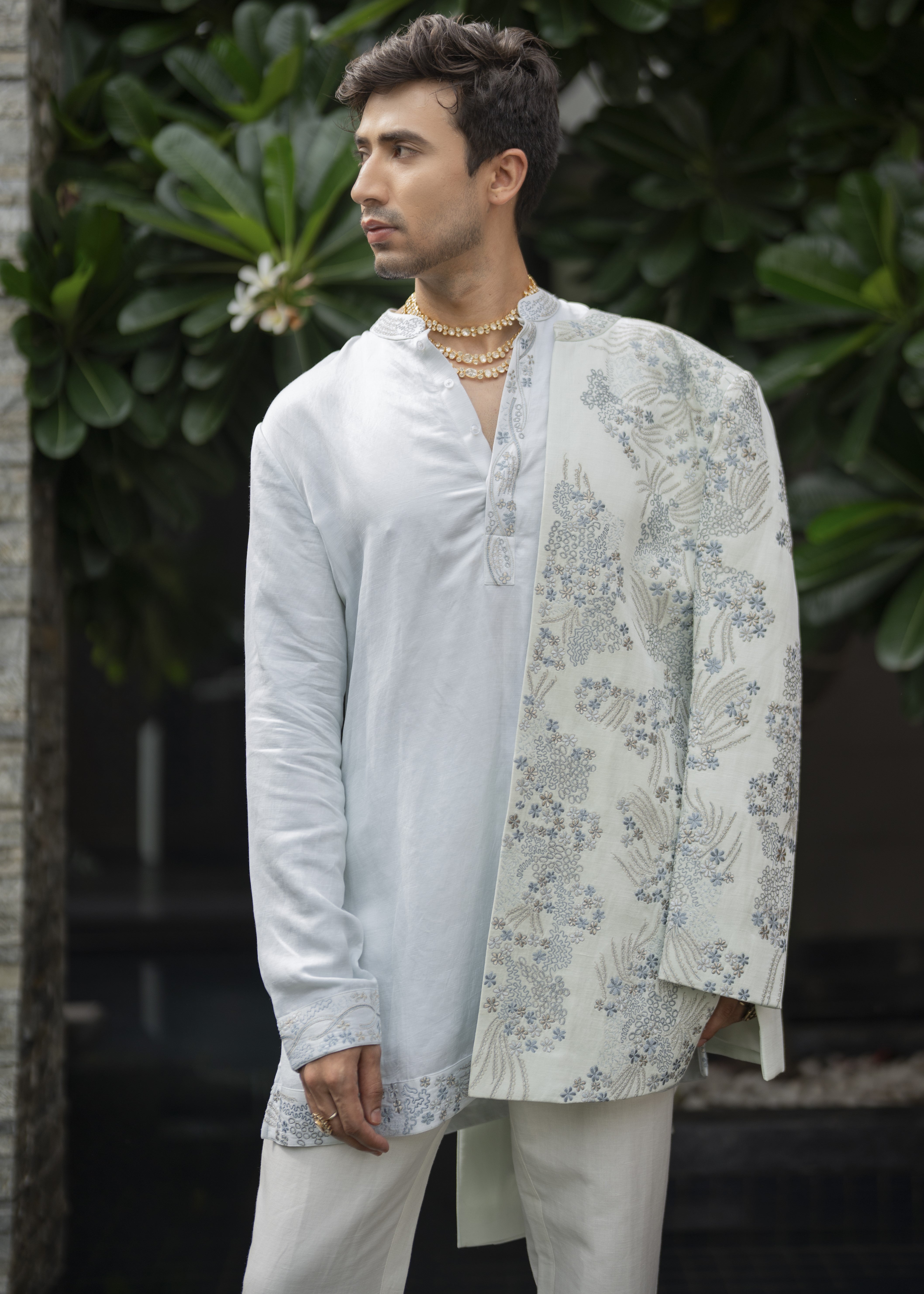 Arctic Bloom Kurta Set